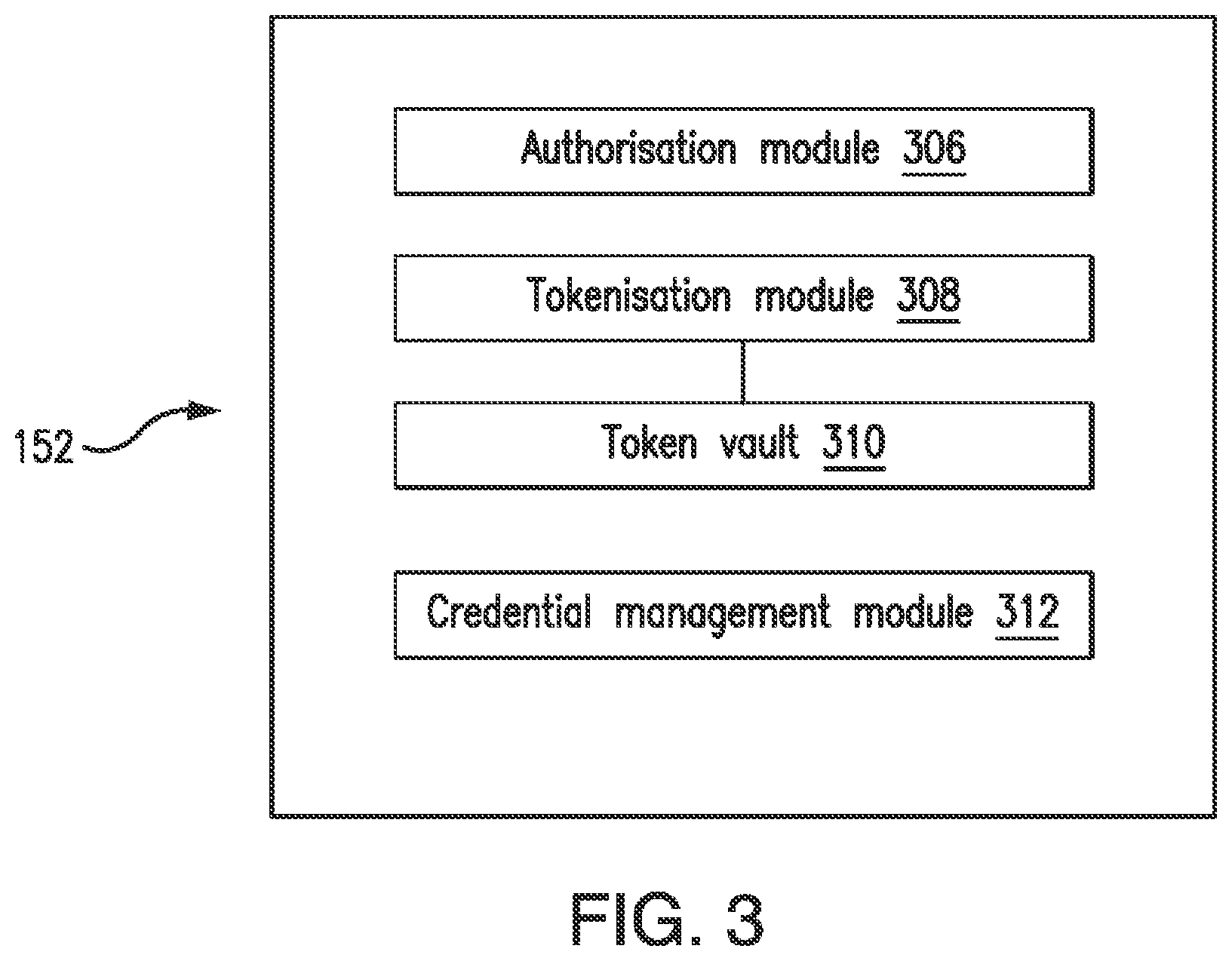 Patent US12105786 Figure 3 – Credential management for mobile devices