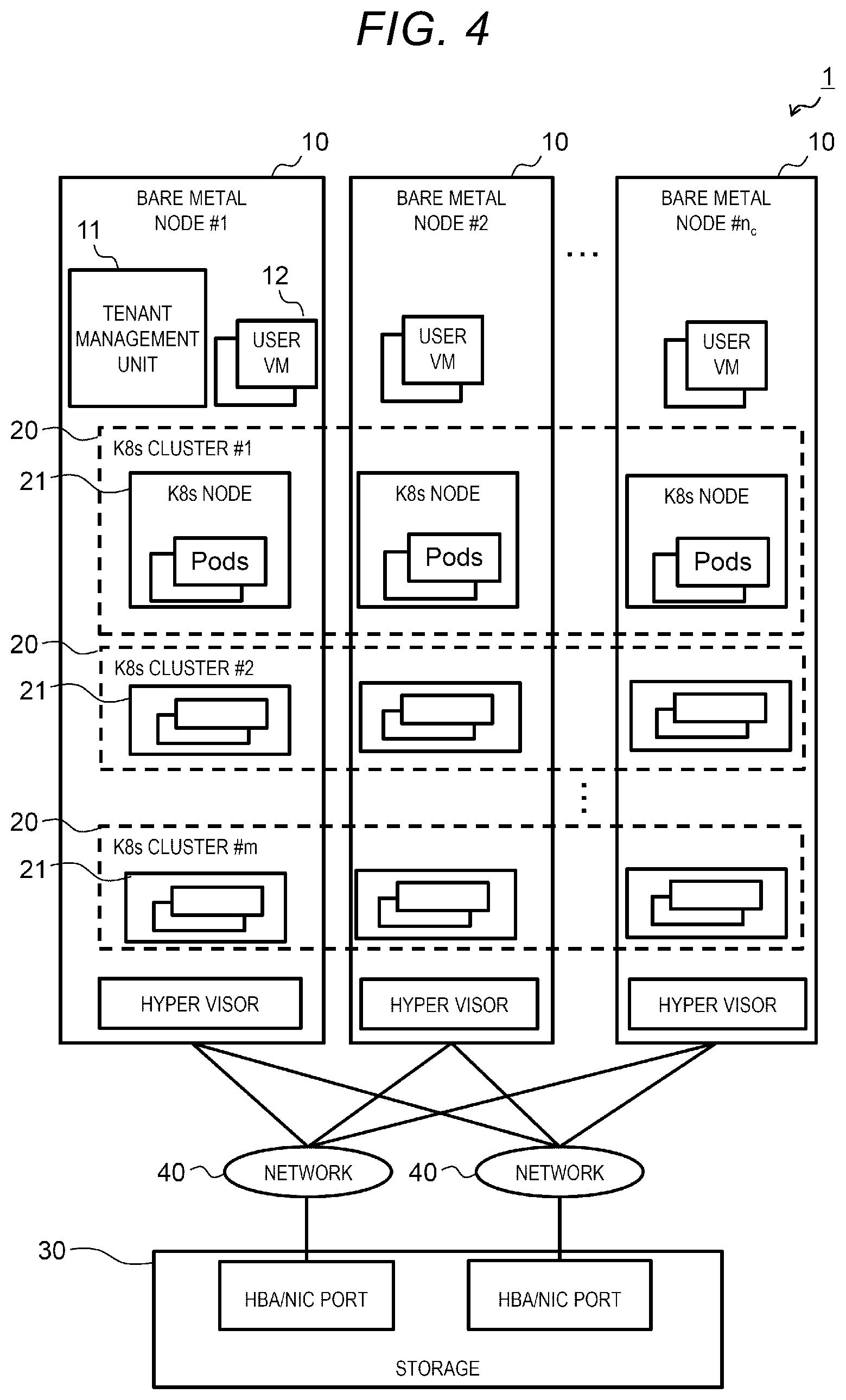 Patent US12105824 Figure 4 – Information processing system for managing data storage and retrieval and method
