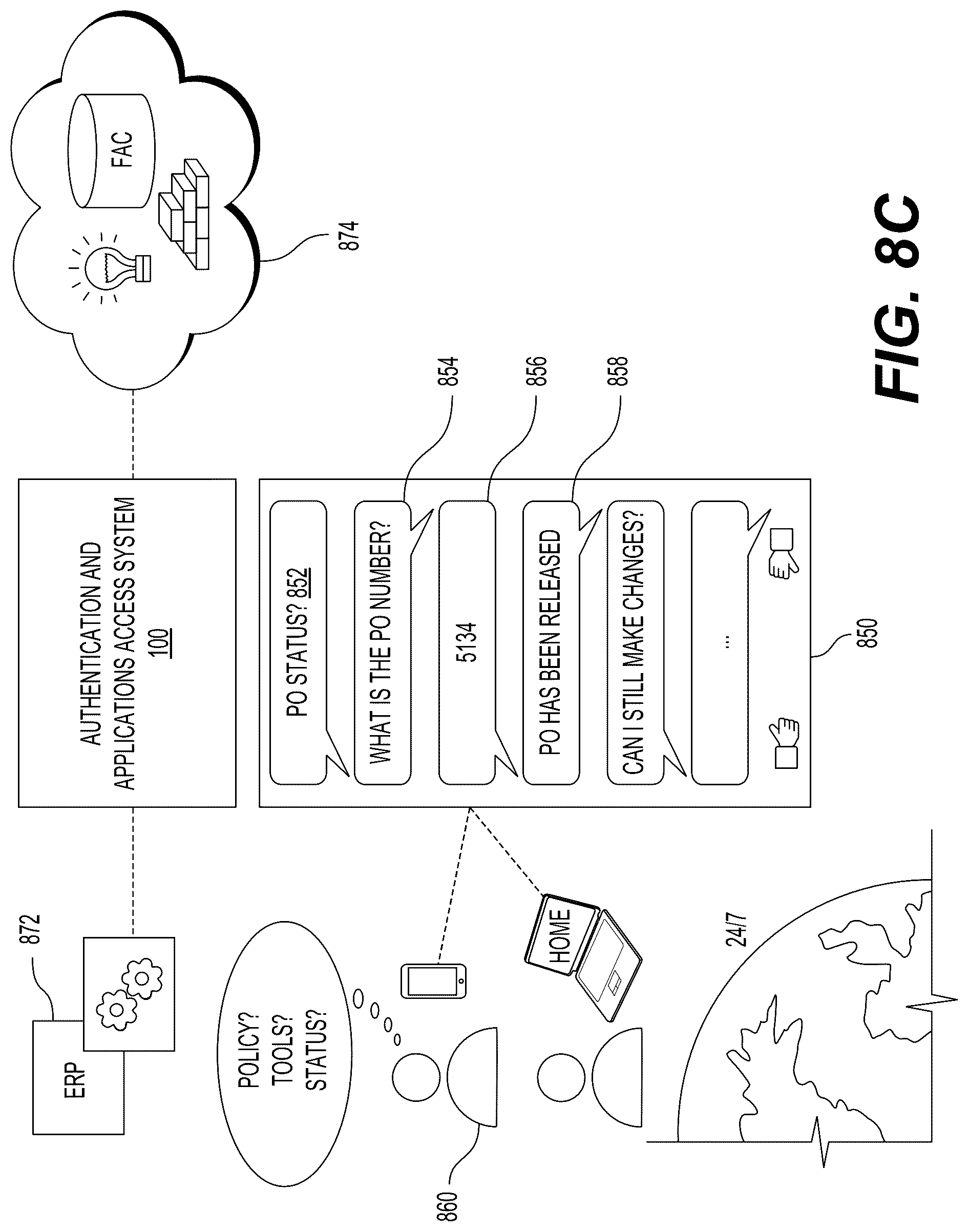 Patent US12105839 Figure 12 – Enabling secure access to applications via social media