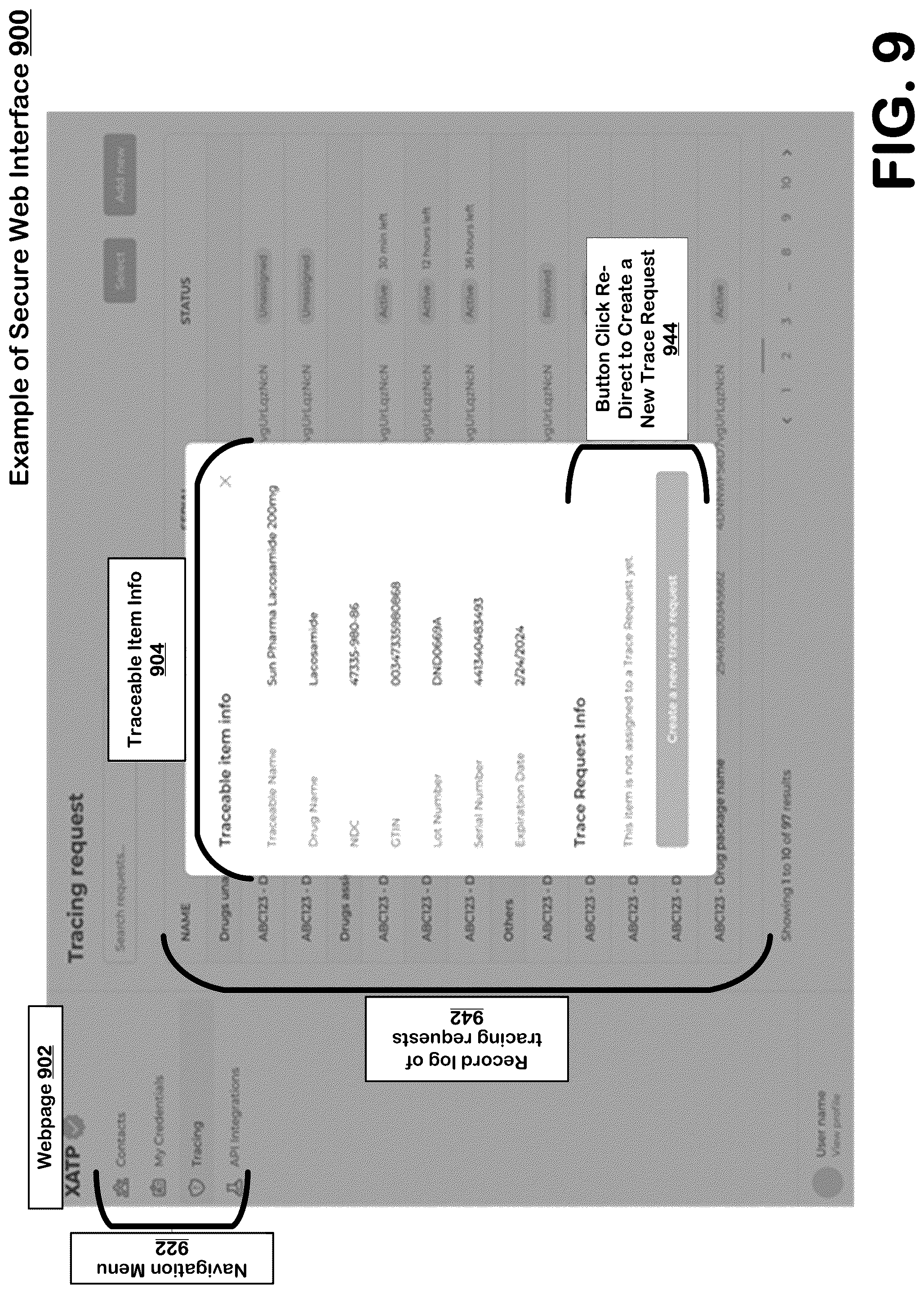 Patent US12105842 Figure 9 – Verifiable credentialling and message content provenance authentication
