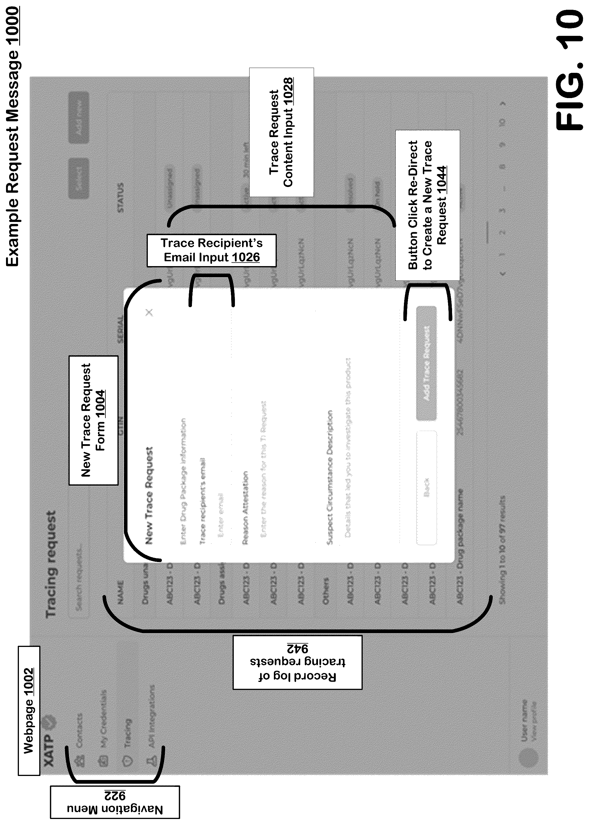 Patent US12105842 Figure 10 – Verifiable credentialling and message content provenance authentication
