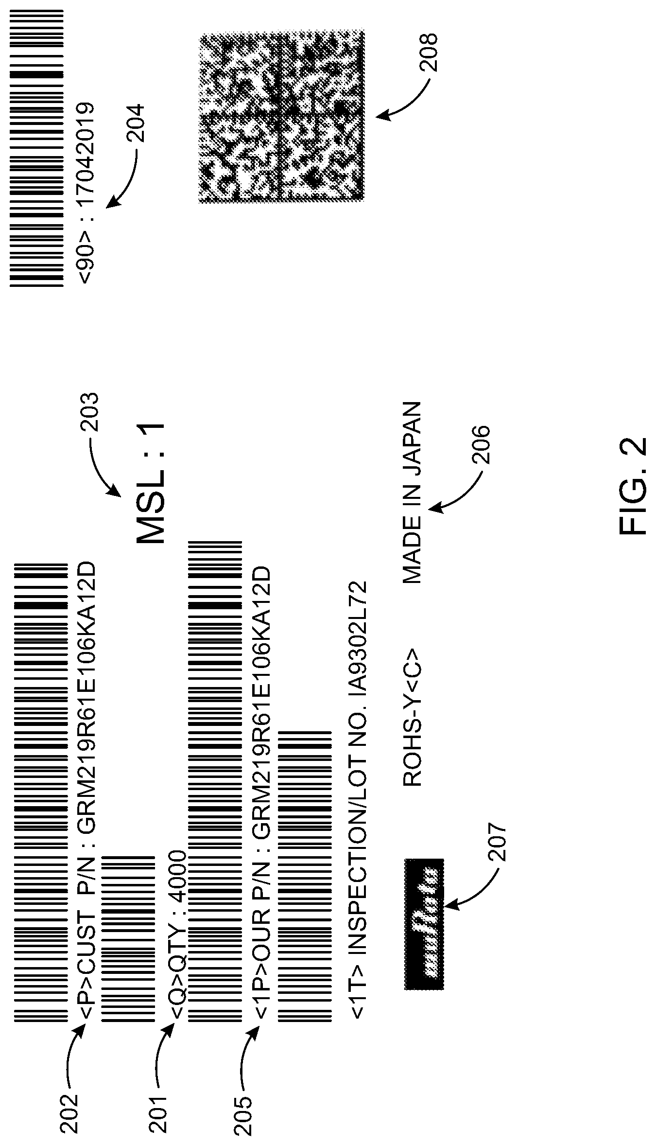 Patent US12105857 Figure 2 – System and method for detection of counterfeit and cyber electronic components