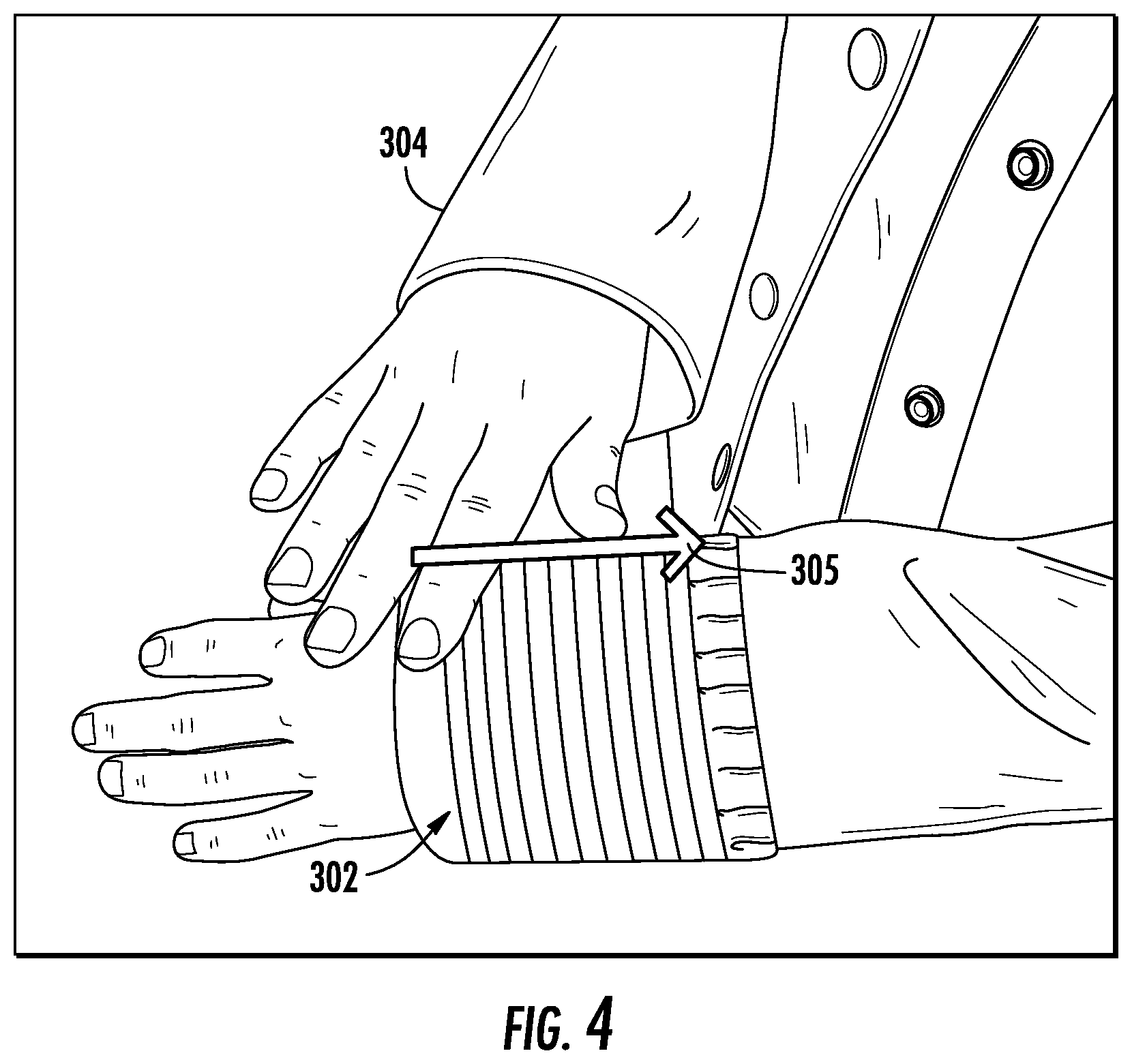 Patent US12105865 Figure 4 – User movement detection for verifying trust between computing devices