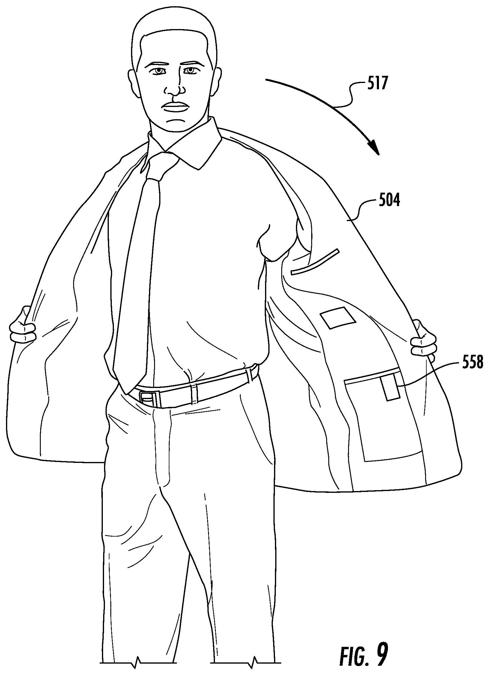 Patent US12105865 Figure 7 – User movement detection for verifying trust between computing devices