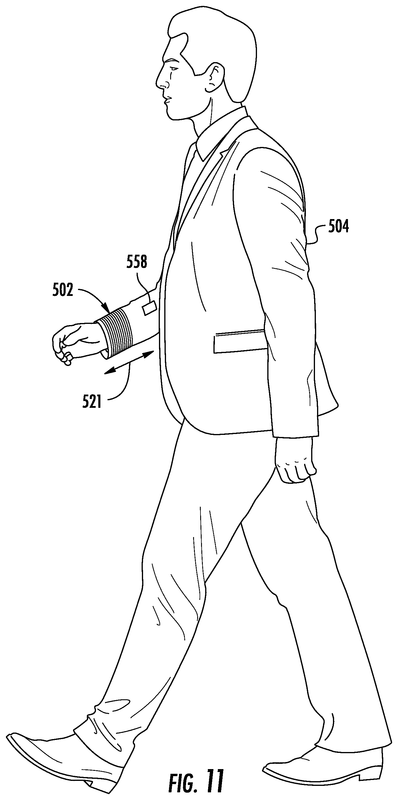 Patent US12105865 Figure 9 – User movement detection for verifying trust between computing devices