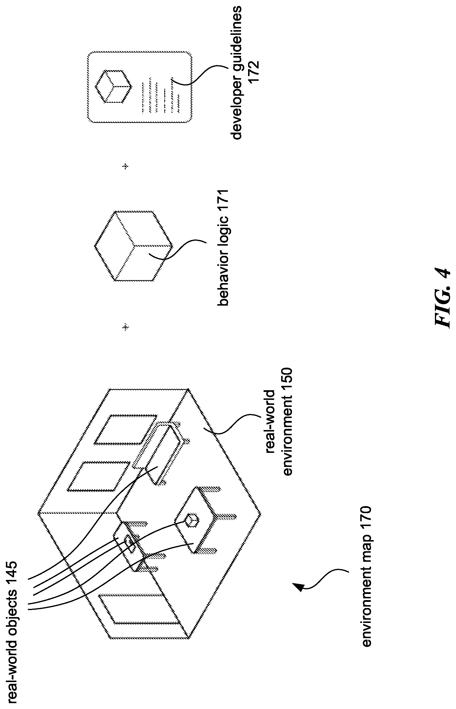 Patent US12105866 Figure 5 – Spatial anchor sharing for multiple virtual reality systems in shared real-world environments