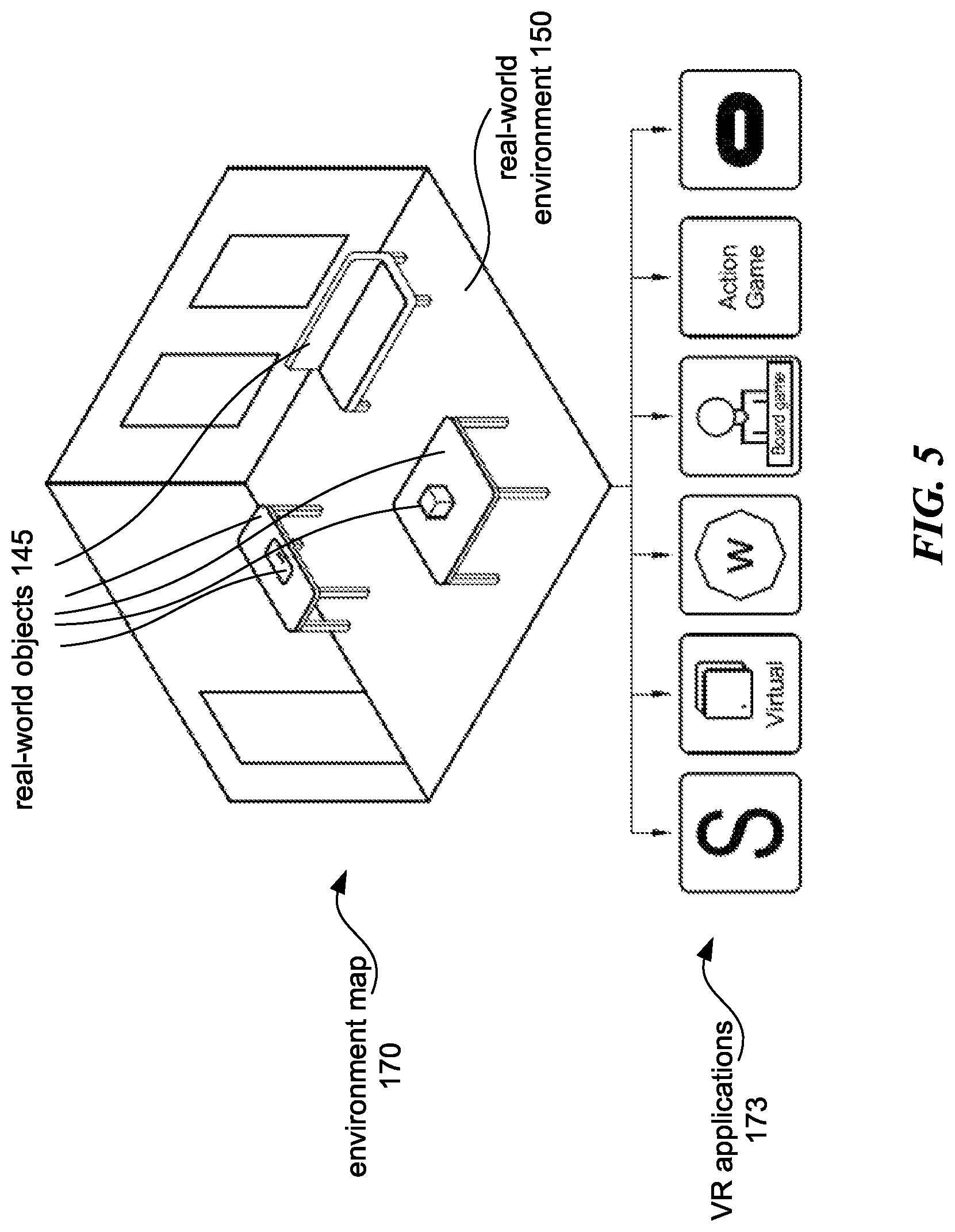 Patent US12105866 Figure 6 – Spatial anchor sharing for multiple virtual reality systems in shared real-world environments