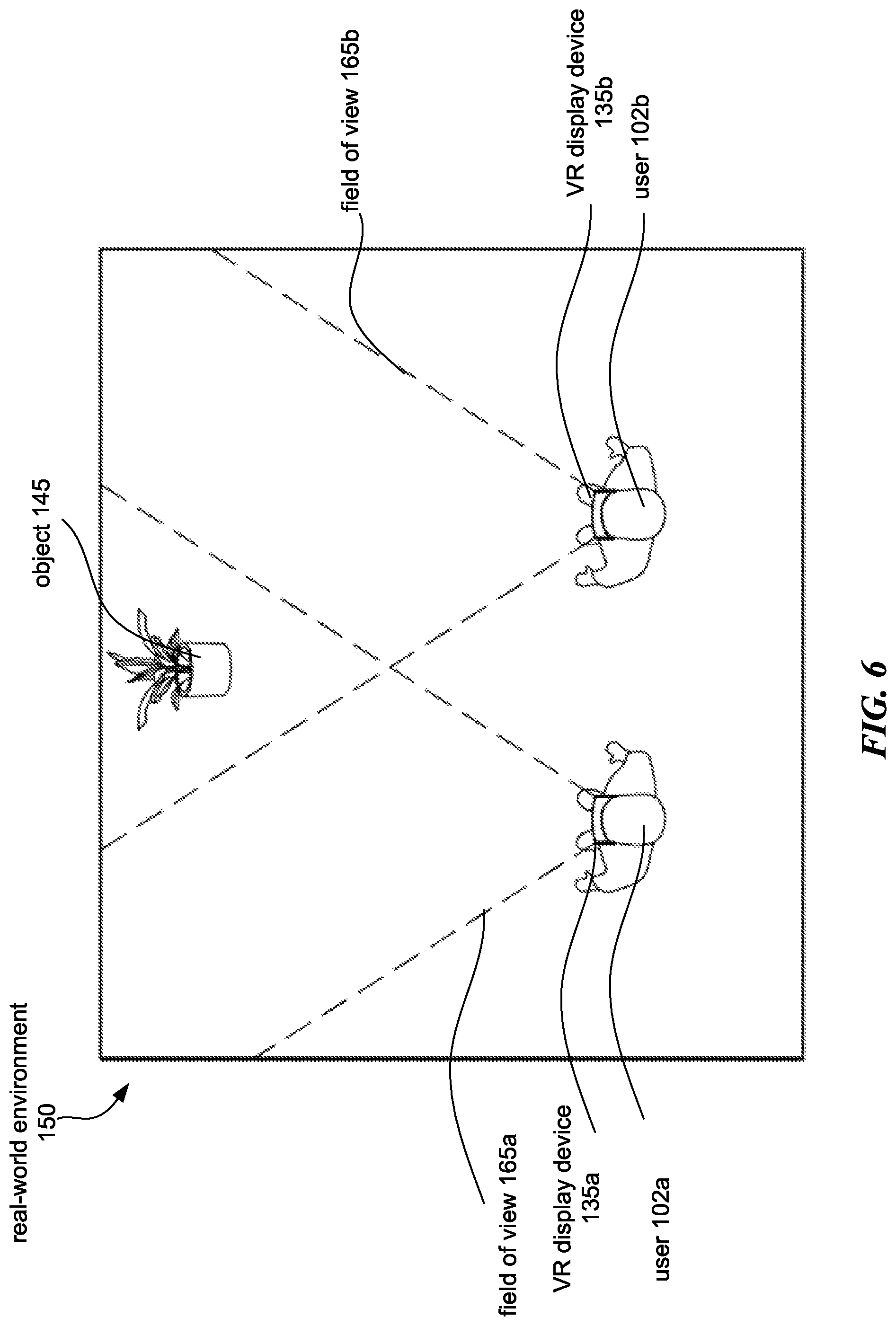 Patent US12105866 Figure 7 – Spatial anchor sharing for multiple virtual reality systems in shared real-world environments