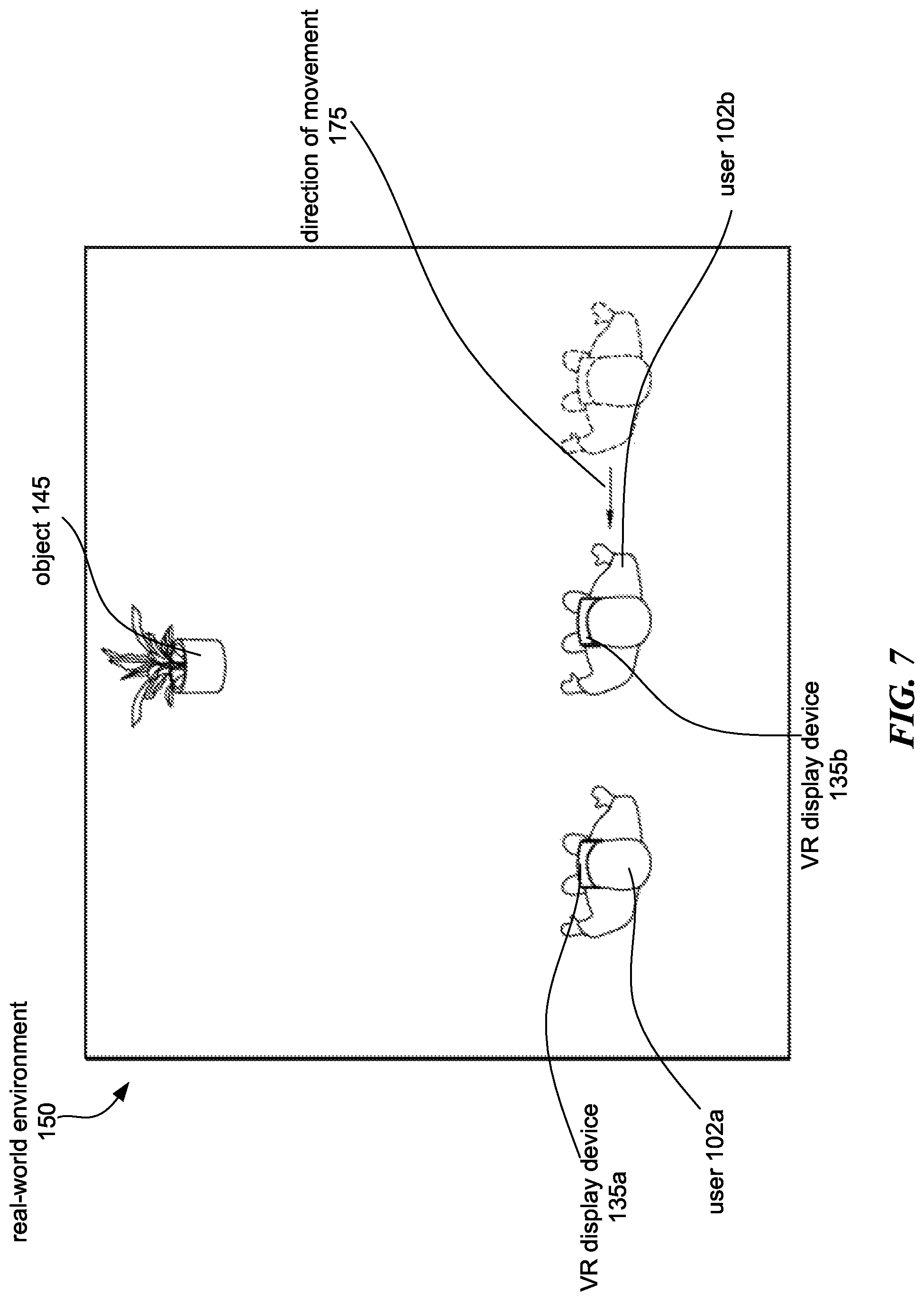 Patent US12105866 Figure 8 – Spatial anchor sharing for multiple virtual reality systems in shared real-world environments