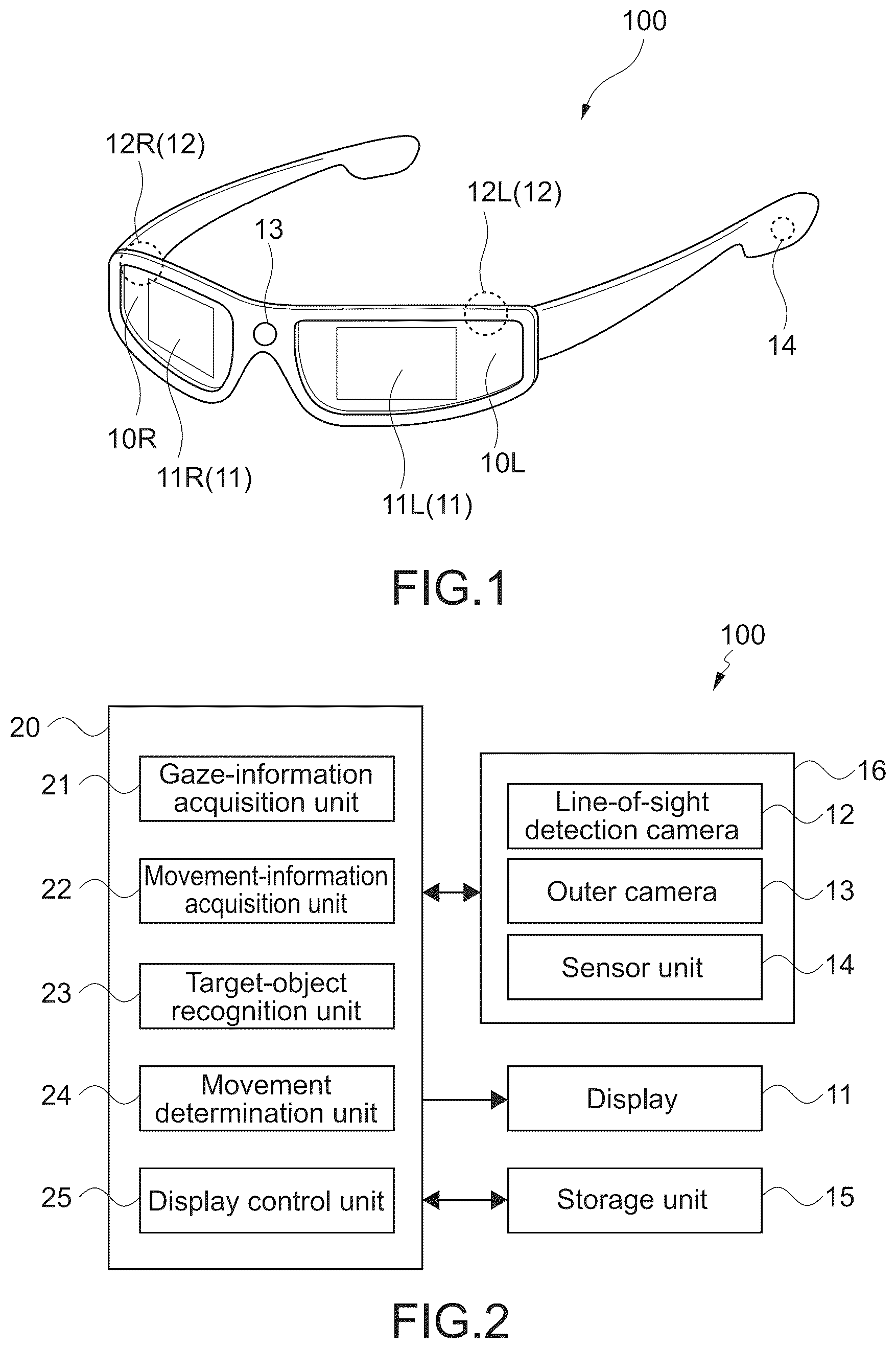 Patent US12105869 Figure 1 – Information processing apparatus and information processing method