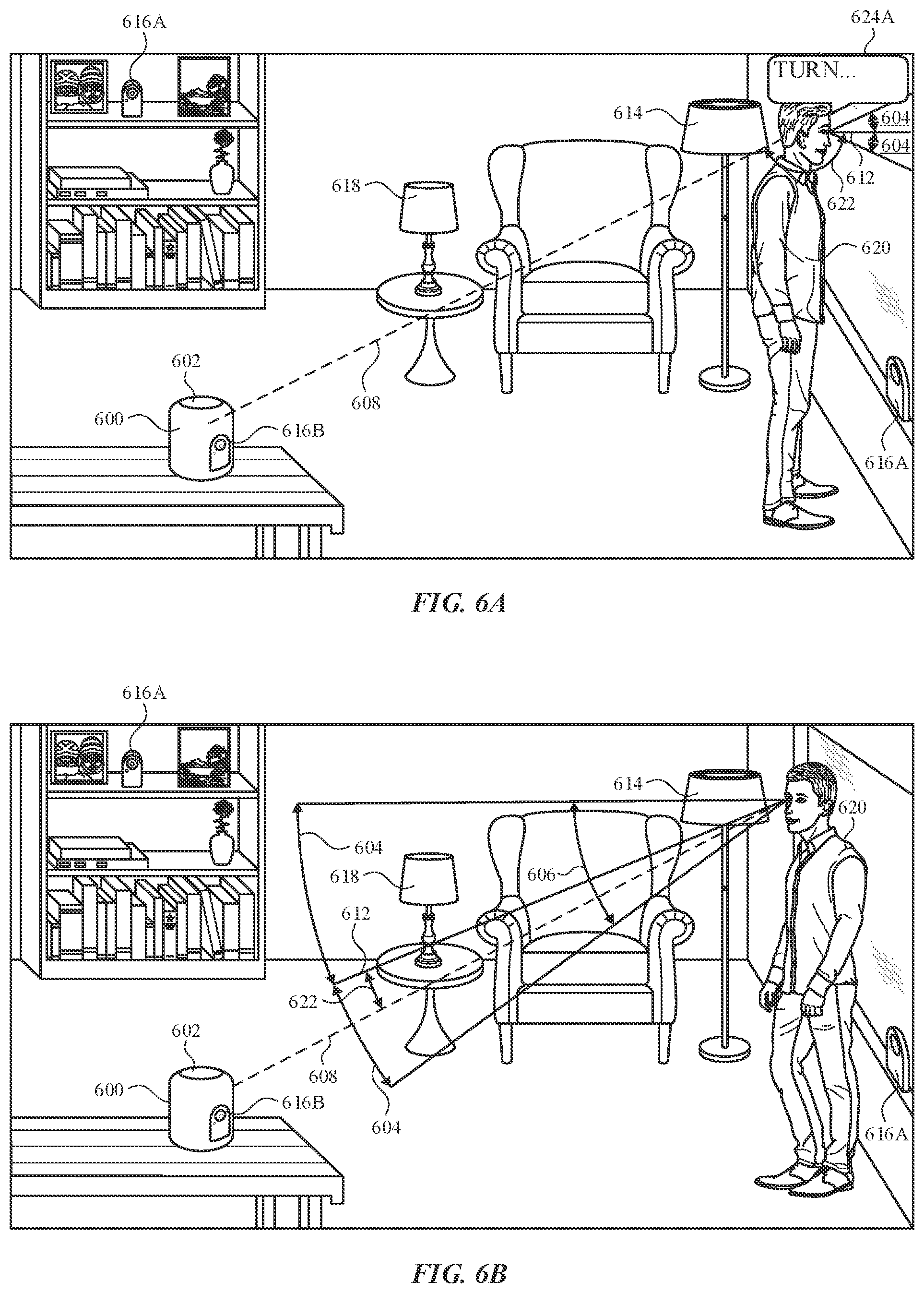 Patent US12105874 Figure 10 – Device control using gaze information