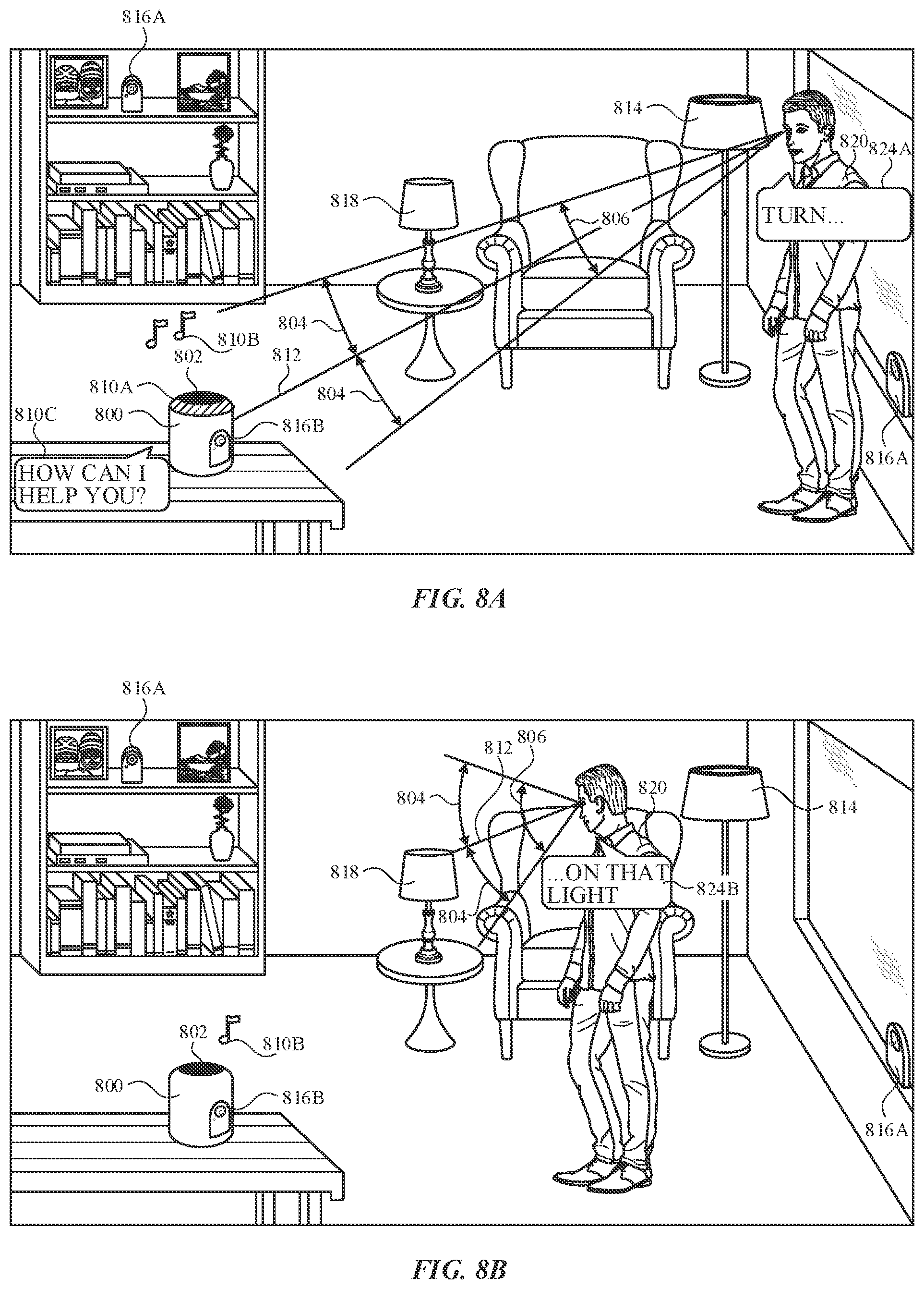 Patent US12105874 Figure 20 – Device control using gaze information