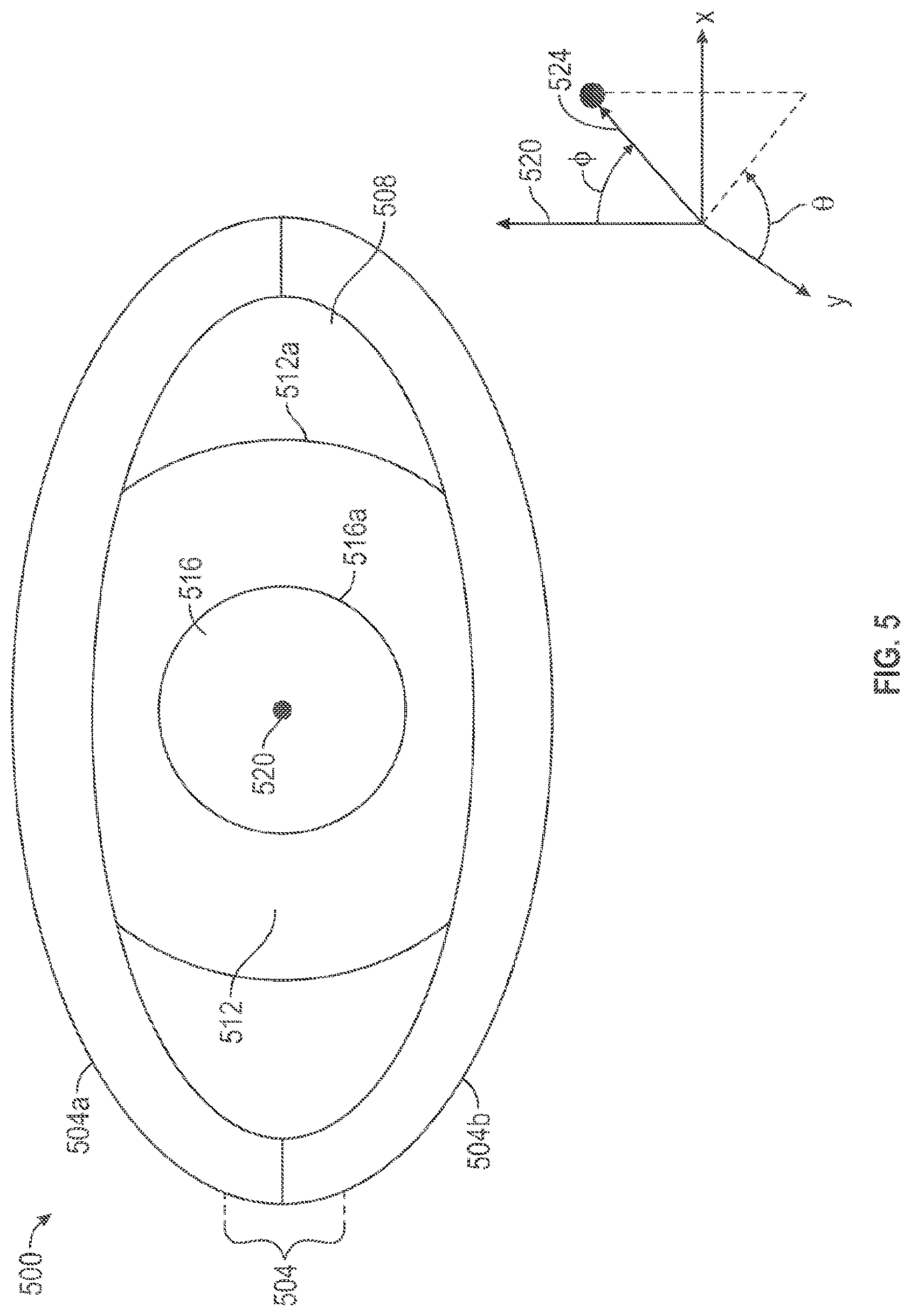 Patent US12105875 Figure 5 – Display systems and methods for determining vertical alignment between left and right displays and a user's eyes