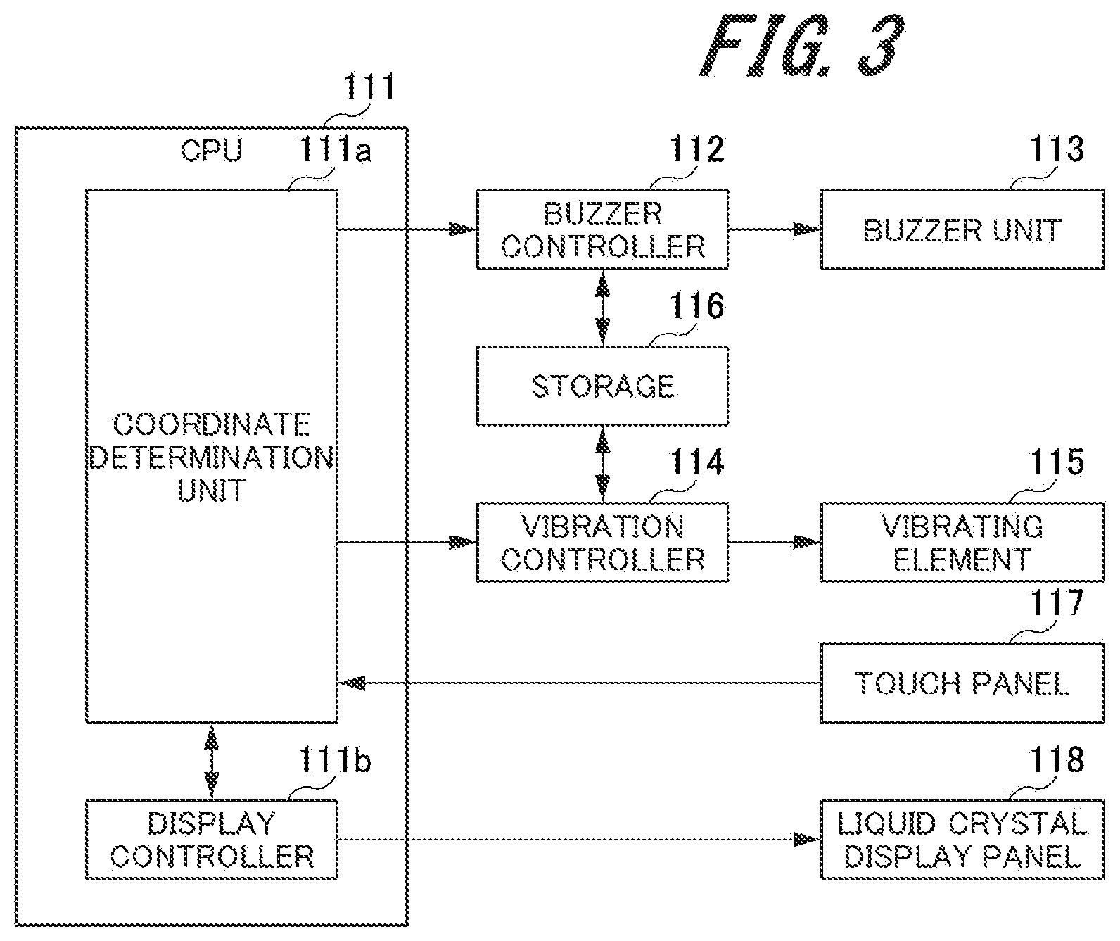 Patent US12105879 Figure 3 – Operation input device and image forming device