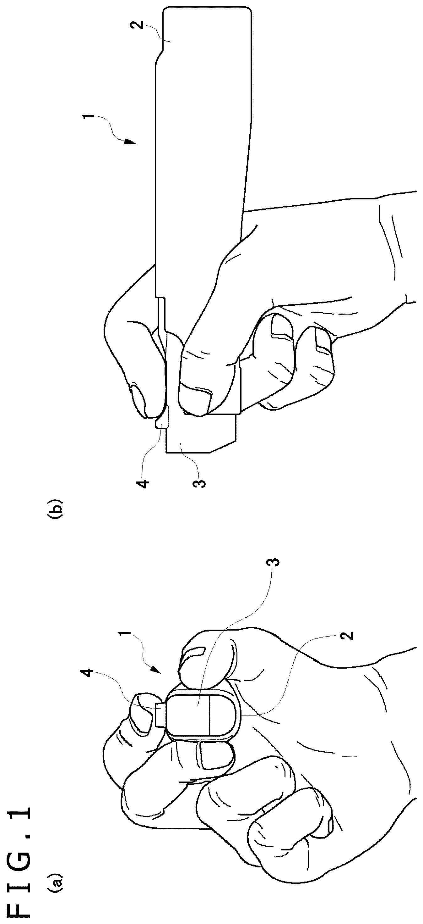 Patent US12105882 Figure 1 – Force sense presentation device