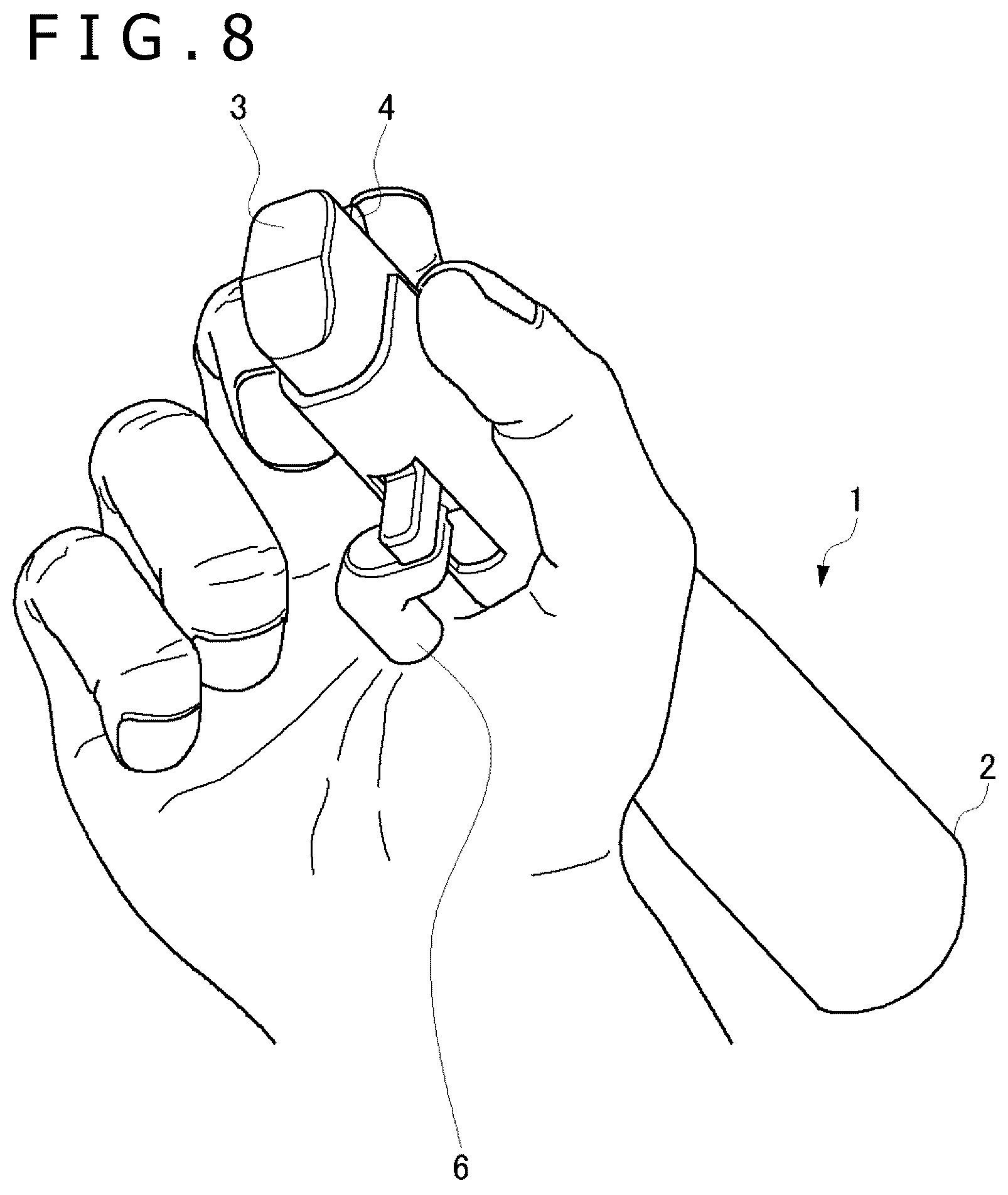 Patent US12105882 Figure 6 – Force sense presentation device