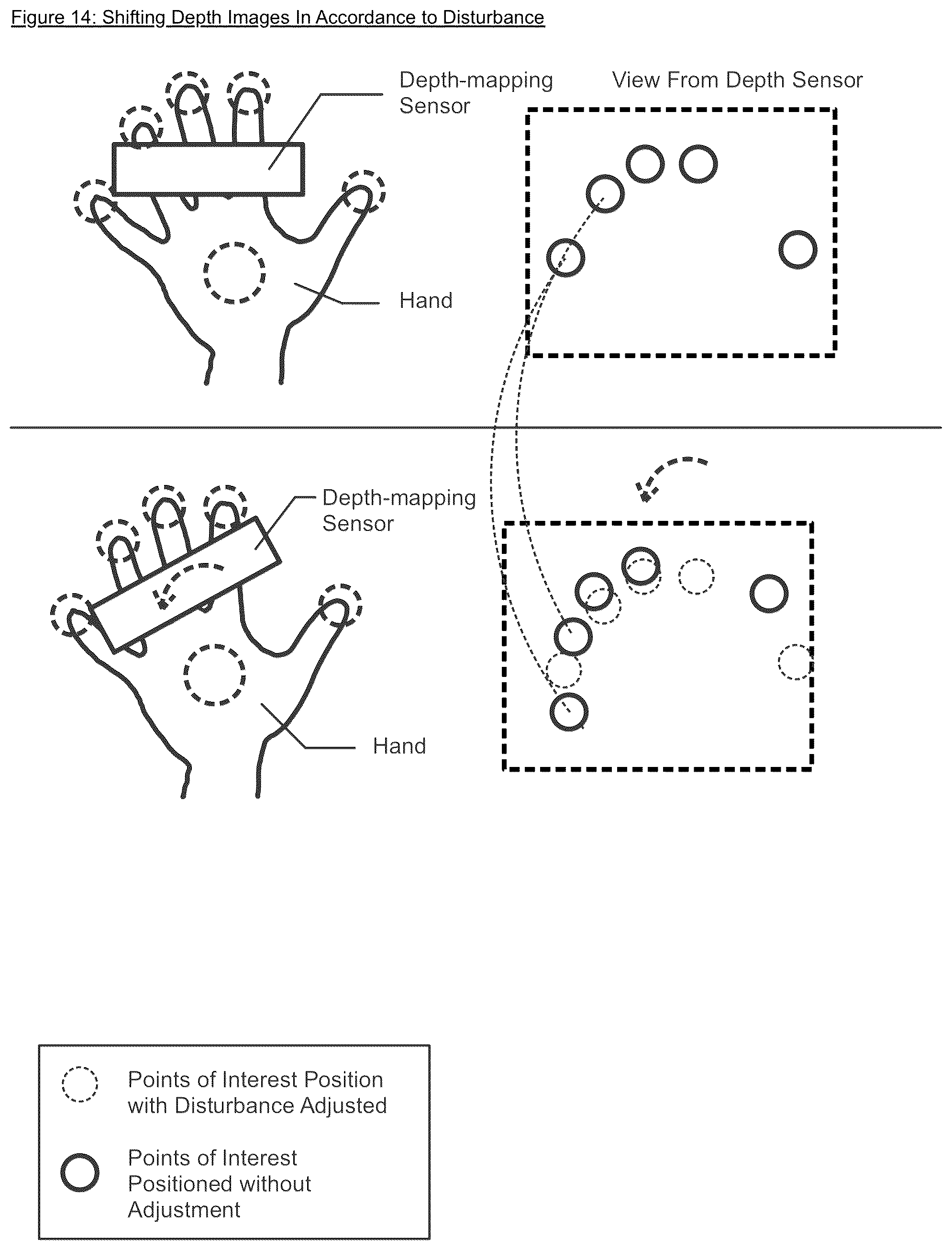 Patent US12105884 Figure 14 – Touchless, gesture-based human interface device