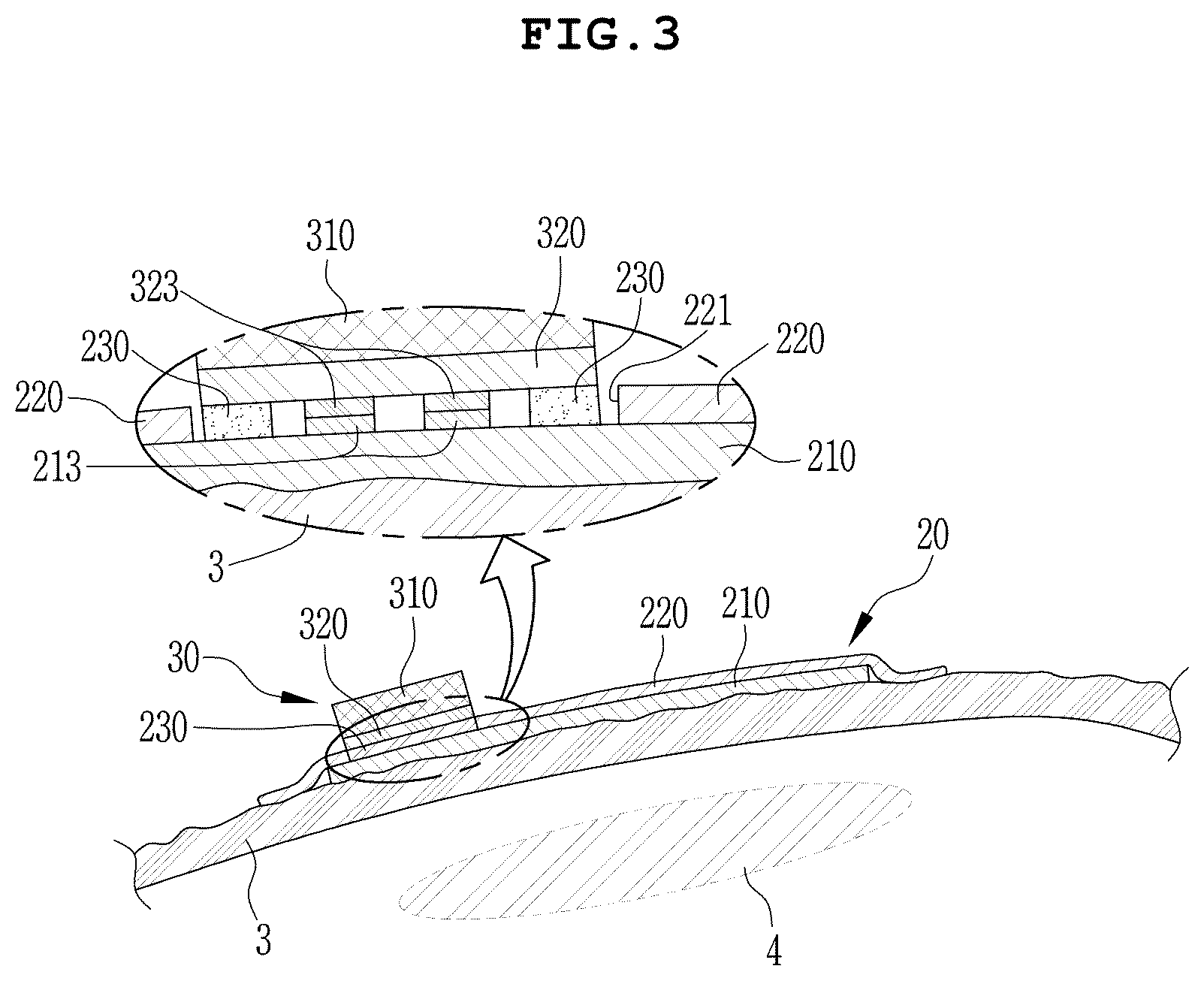 Patent US12105888 Figure 3 – Gesture detection sensor, reader module, and gesture detection system