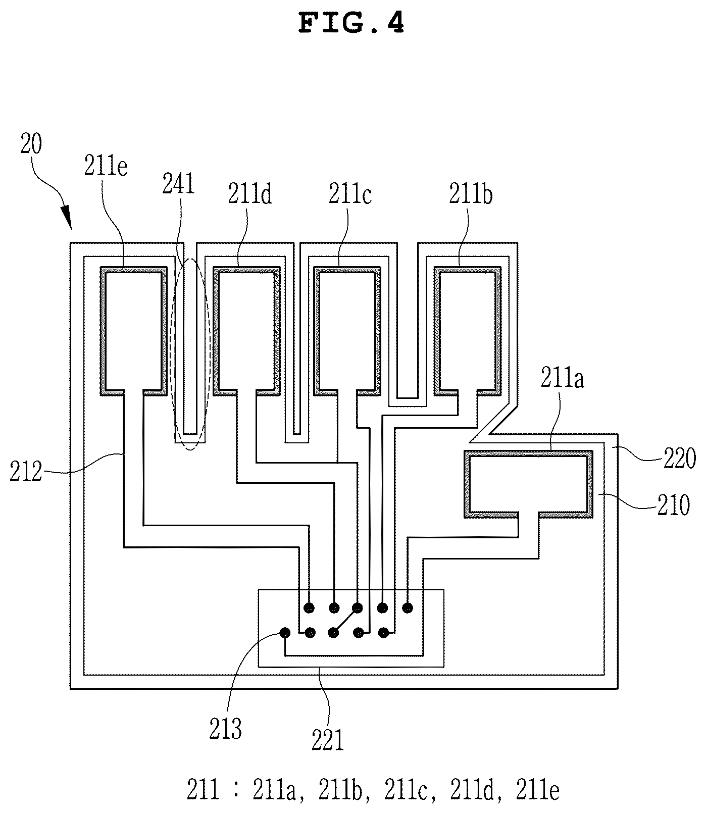 Patent US12105888 Figure 4 – Gesture detection sensor, reader module, and gesture detection system