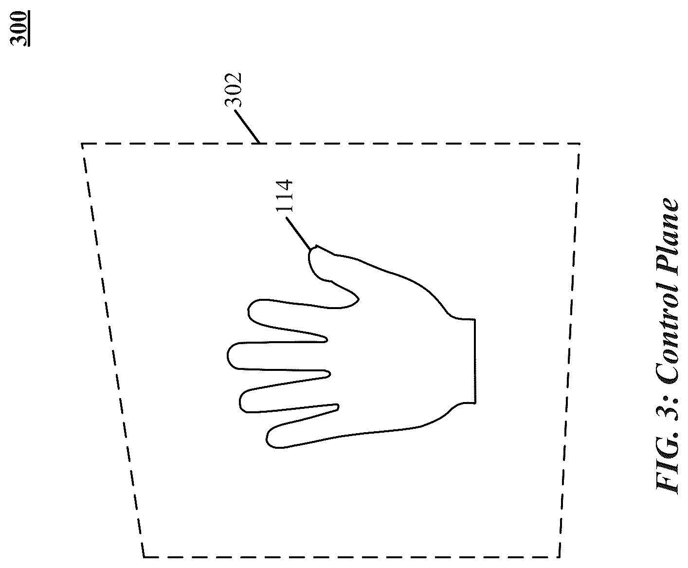 Patent US12105889 Figure 3 – Velocity field interaction for free space gesture interface and control