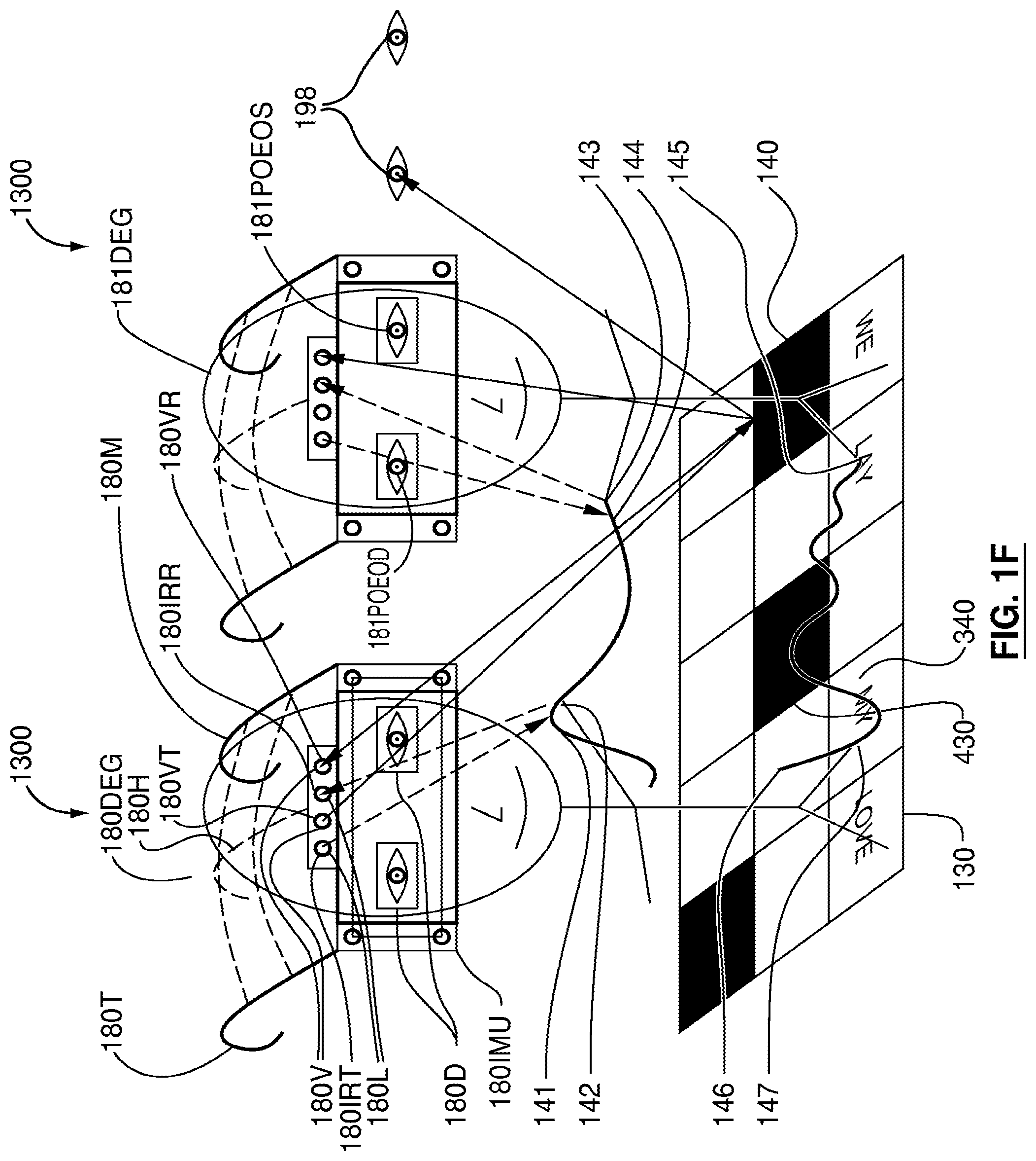 Patent US12105890 Figure 7 – Extramissive spatial imaging digital eye glass apparatuses, methods and systems for virtual or augmediated vision, manipulation, creation, or interaction with objects, materials, or other entities