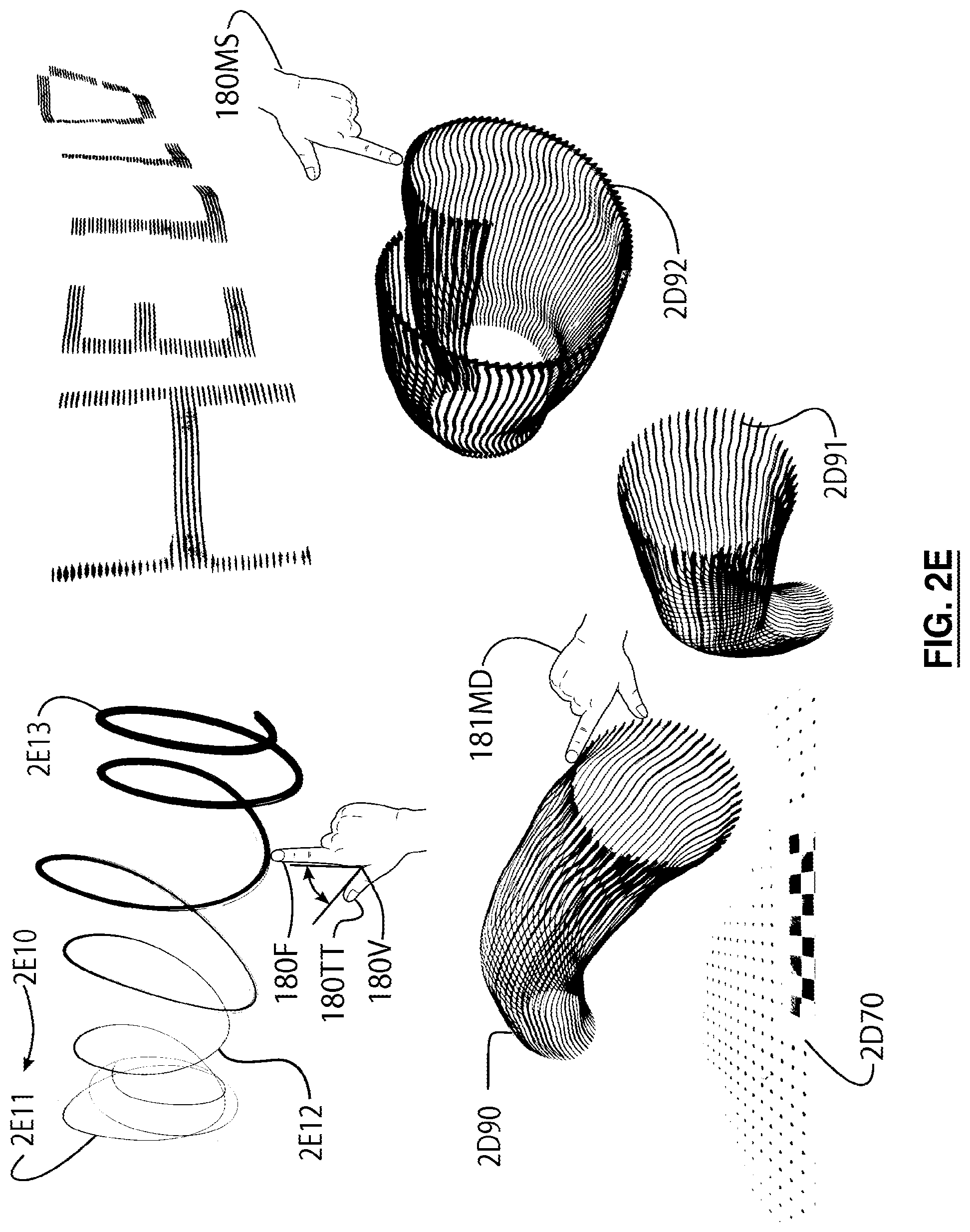 Patent US12105890 Figure 14 – Extramissive spatial imaging digital eye glass apparatuses, methods and systems for virtual or augmediated vision, manipulation, creation, or interaction with objects, materials, or other entities