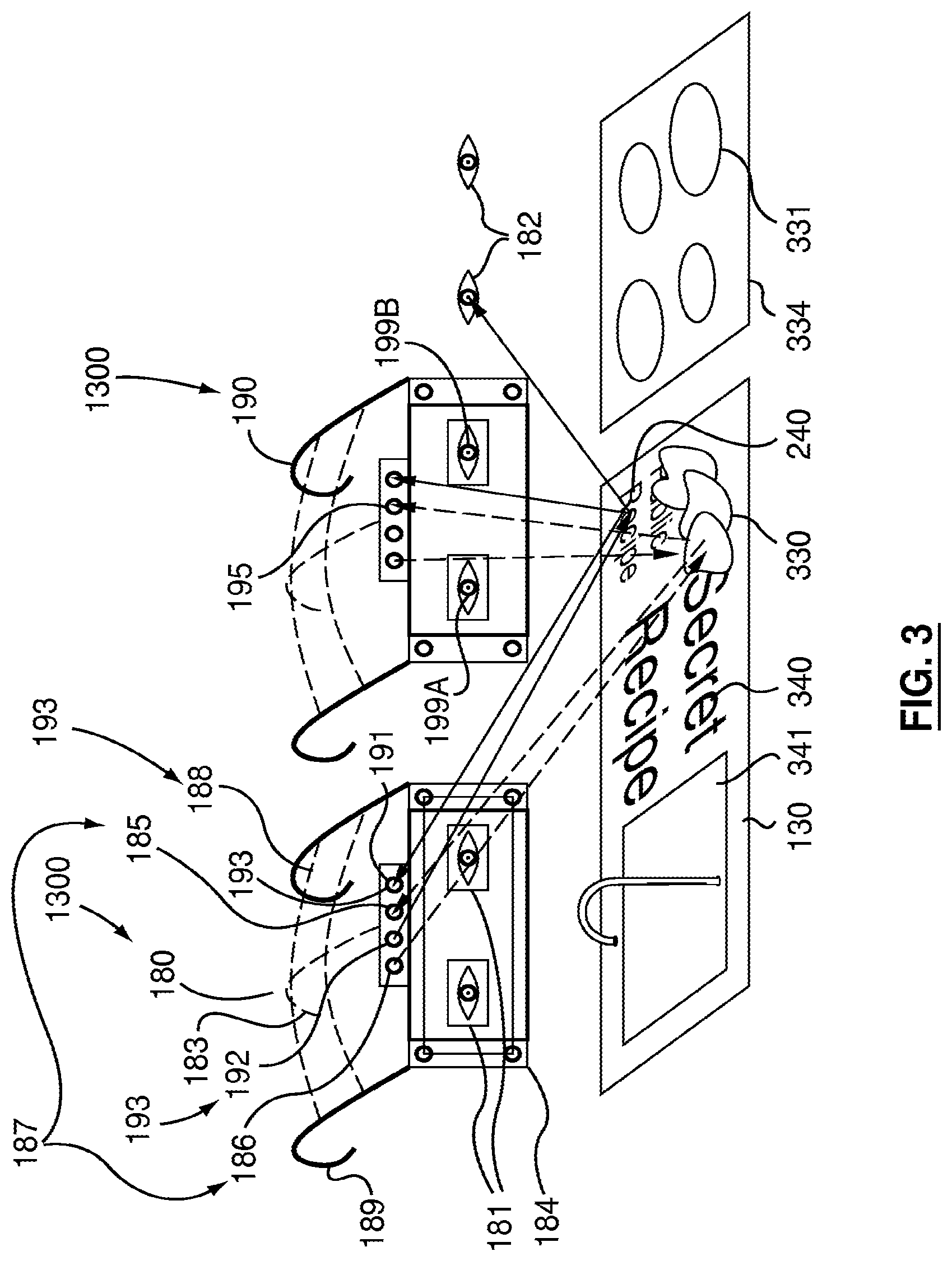 Patent US12105890 Figure 17 – Extramissive spatial imaging digital eye glass apparatuses, methods and systems for virtual or augmediated vision, manipulation, creation, or interaction with objects, materials, or other entities