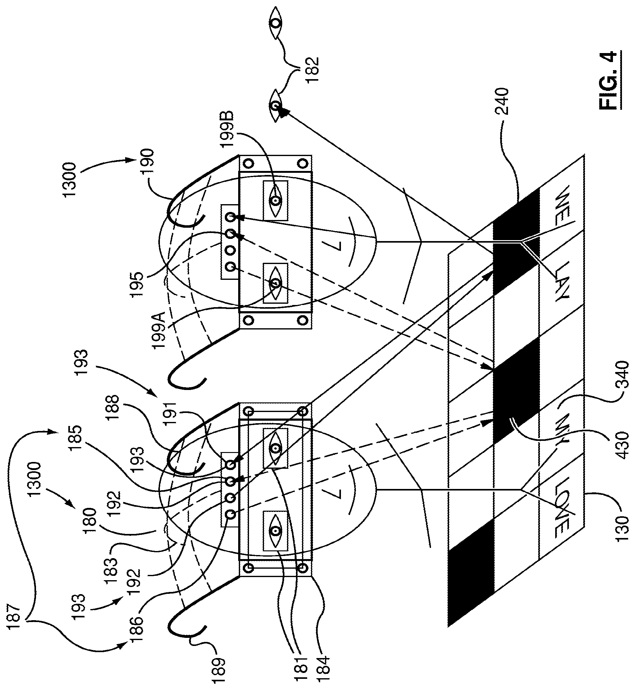 Patent US12105890 Figure 18 – Extramissive spatial imaging digital eye glass apparatuses, methods and systems for virtual or augmediated vision, manipulation, creation, or interaction with objects, materials, or other entities