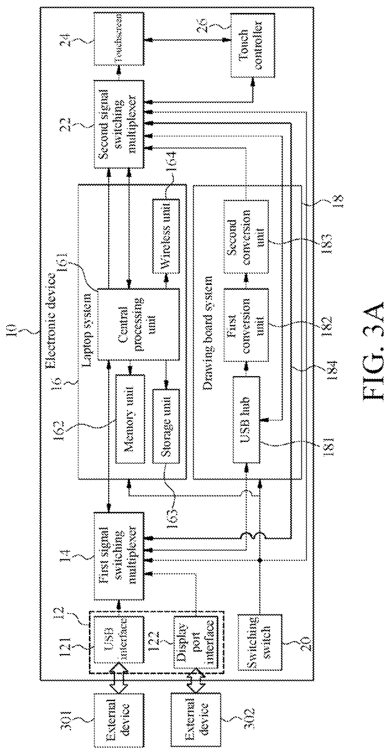 Patent US12105892 Figure 6 – Electronic device
