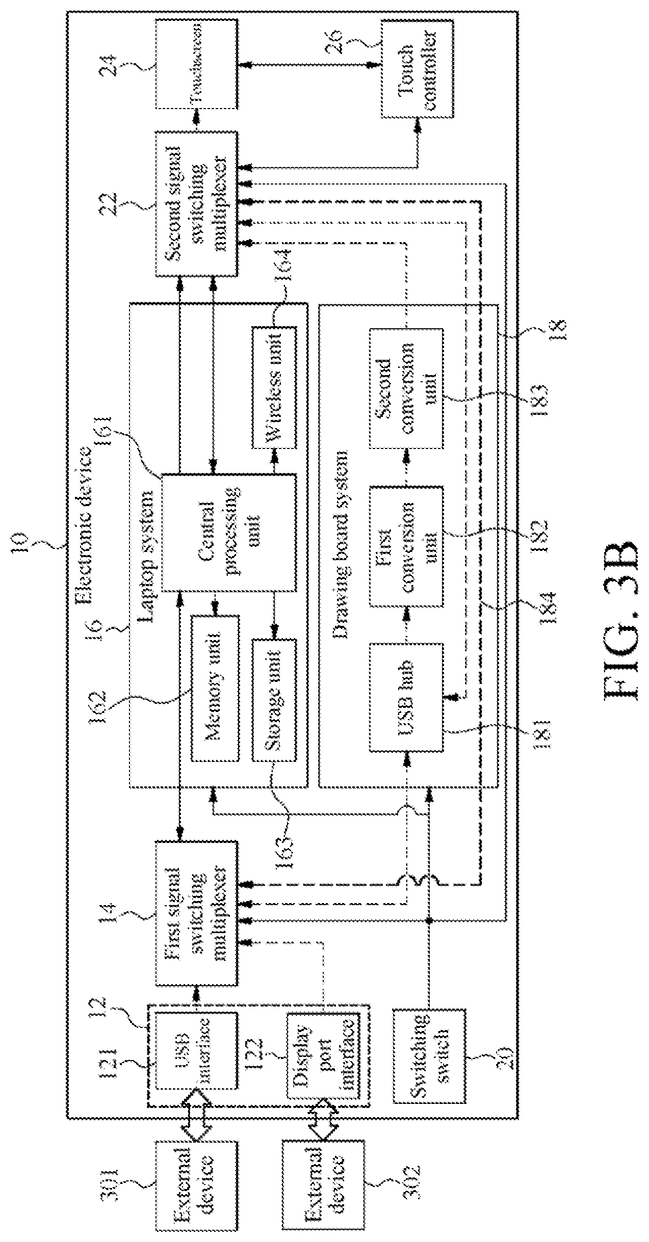 Patent US12105892 Figure 7 – Electronic device