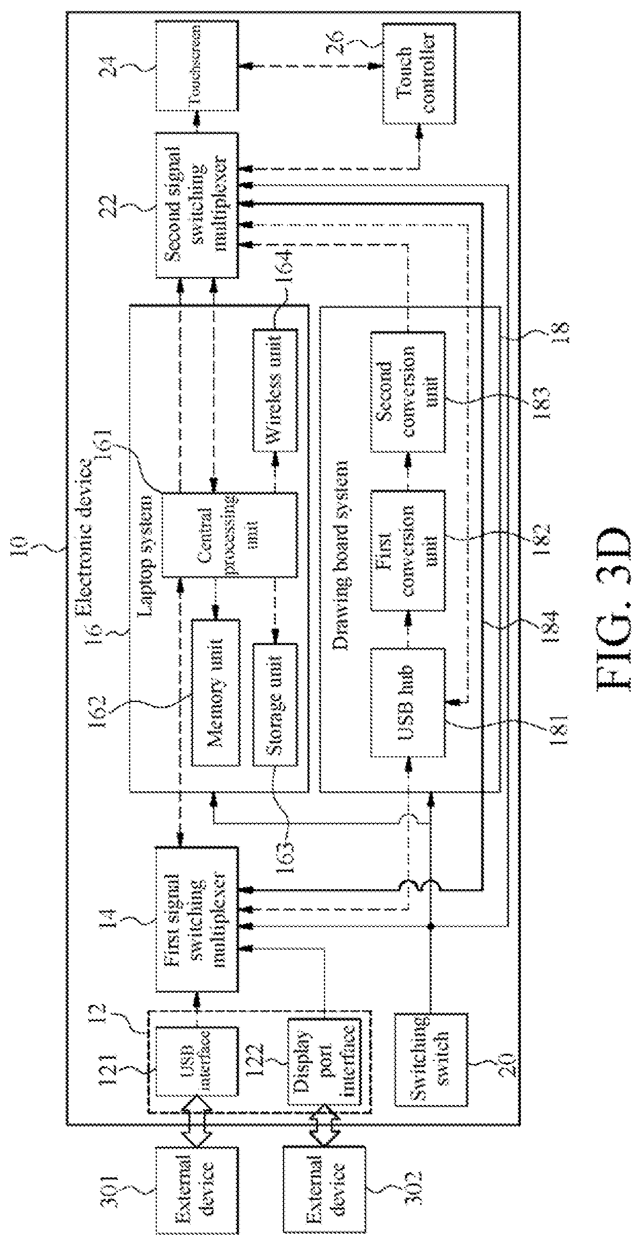 Patent US12105892 Figure 9 – Electronic device