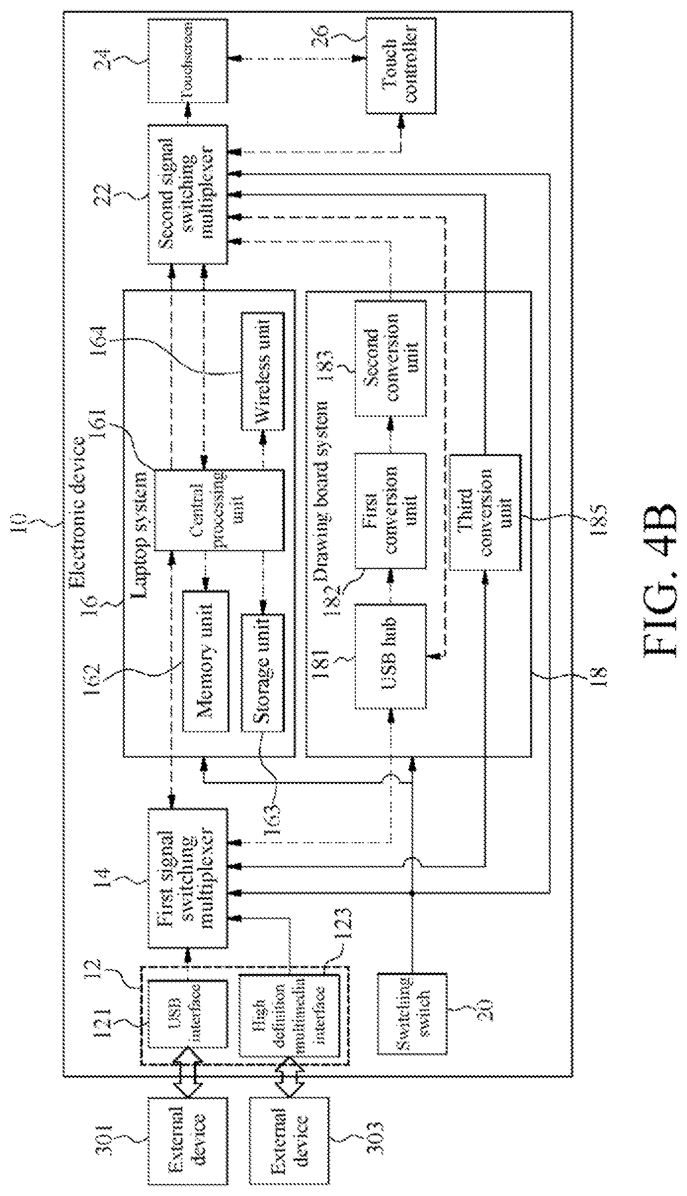 Patent US12105892 Figure 11 – Electronic device