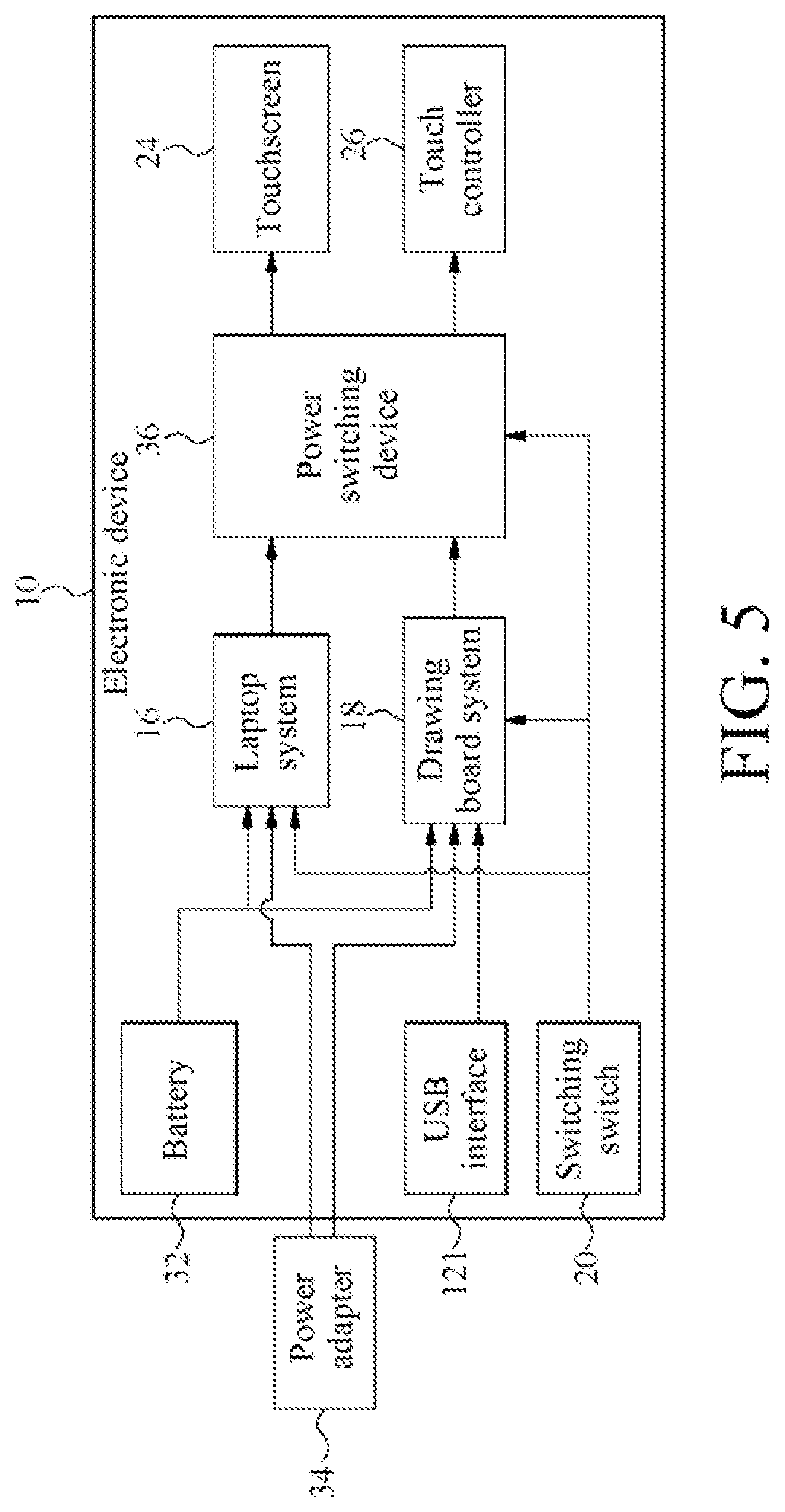 Patent US12105892 Figure 12 – Electronic device