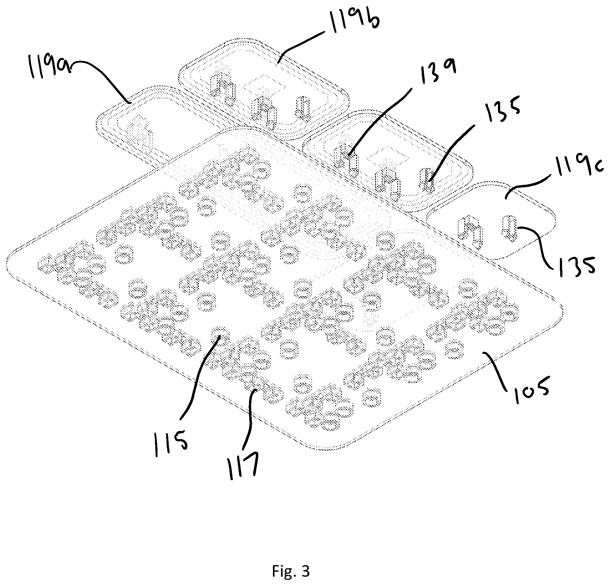 Patent US12105893 Figure 3 – Reconfigurable keyboard