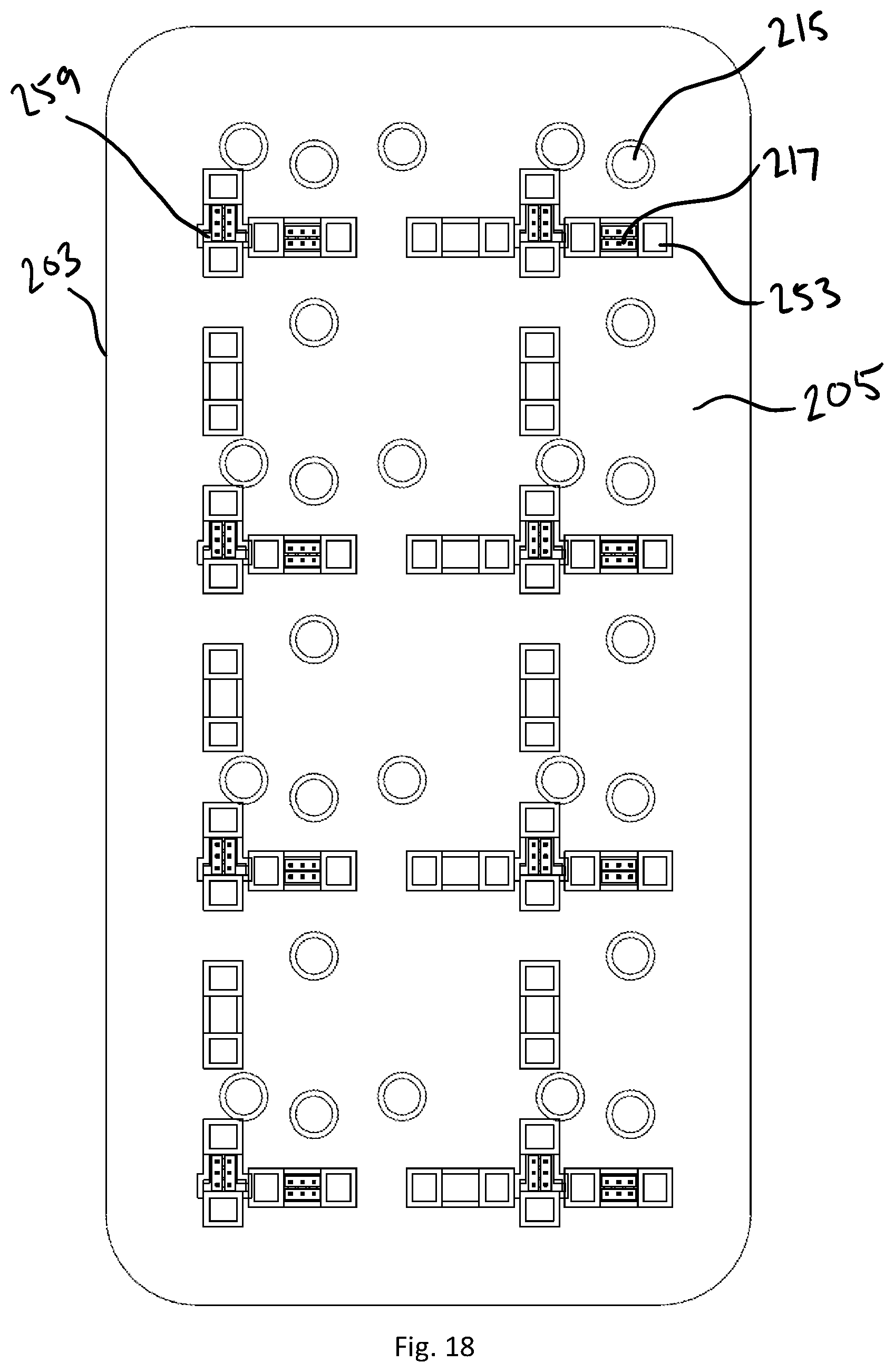 Patent US12105893 Figure 10 – Reconfigurable keyboard