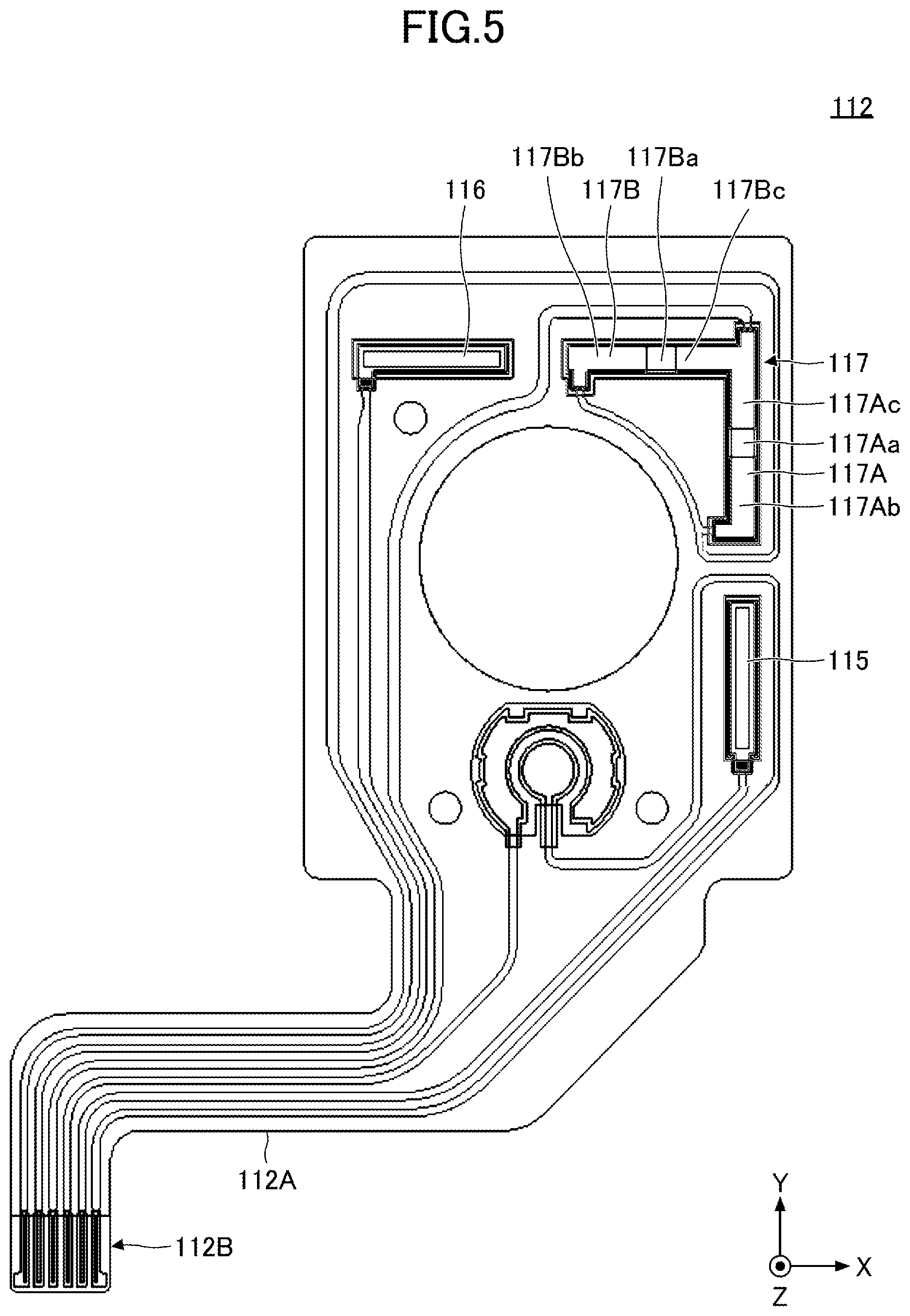 Patent US12105895 Figure 5 – Operating device using variable resistor
