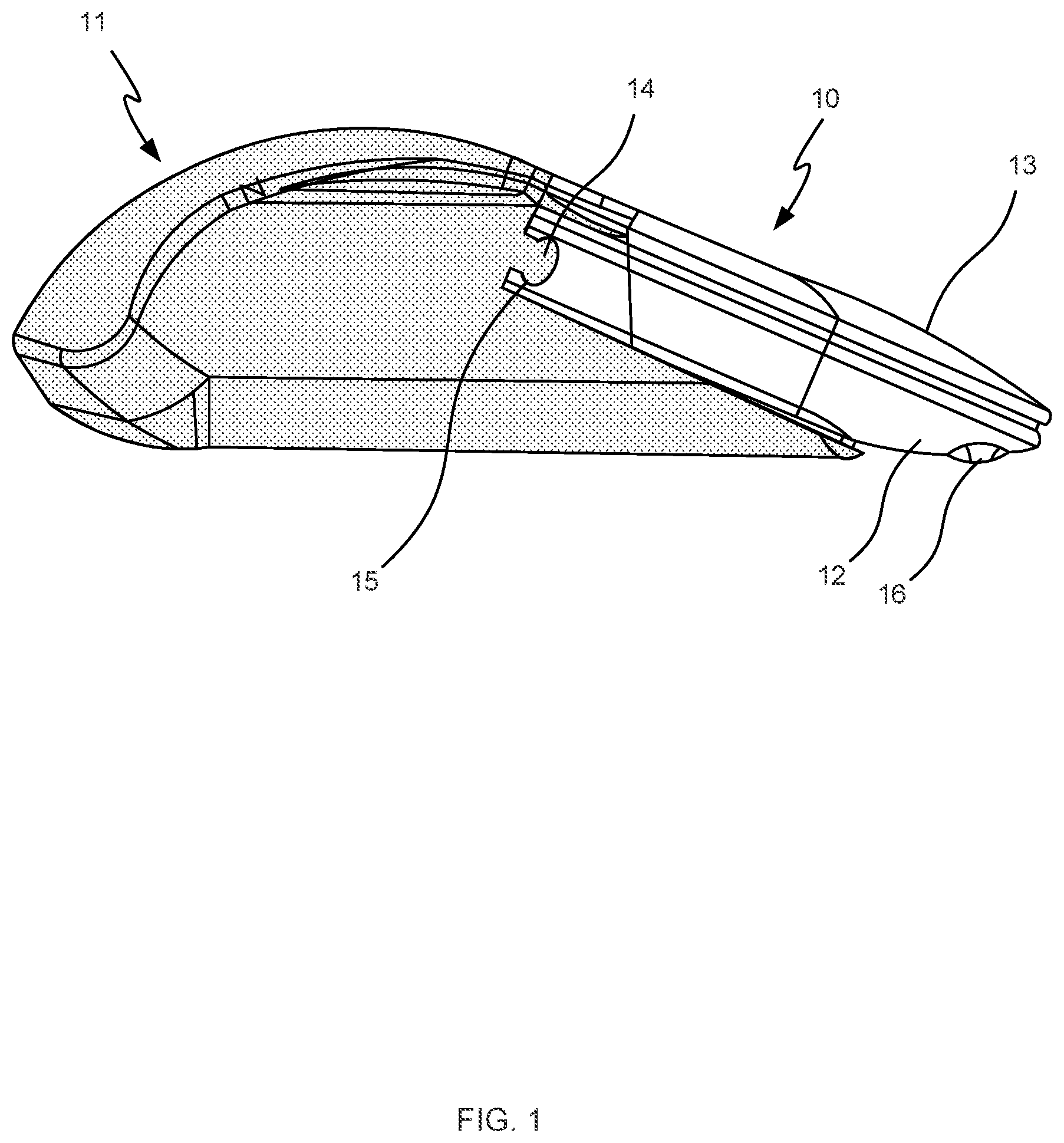Patent US12105896 Figure 1 – Computer mouse module