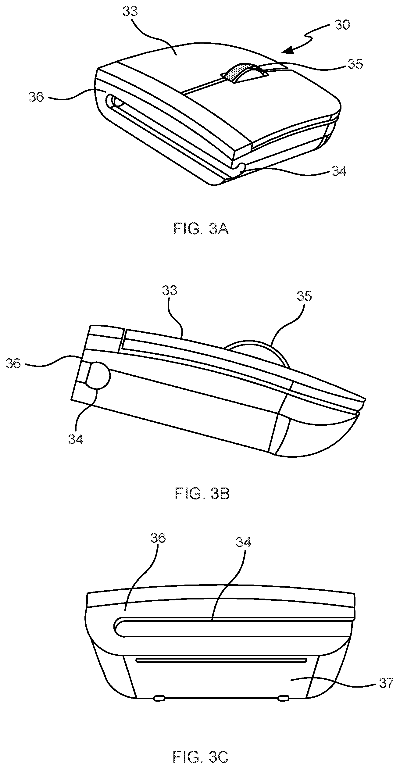 Patent US12105896 Figure 3 – Computer mouse module