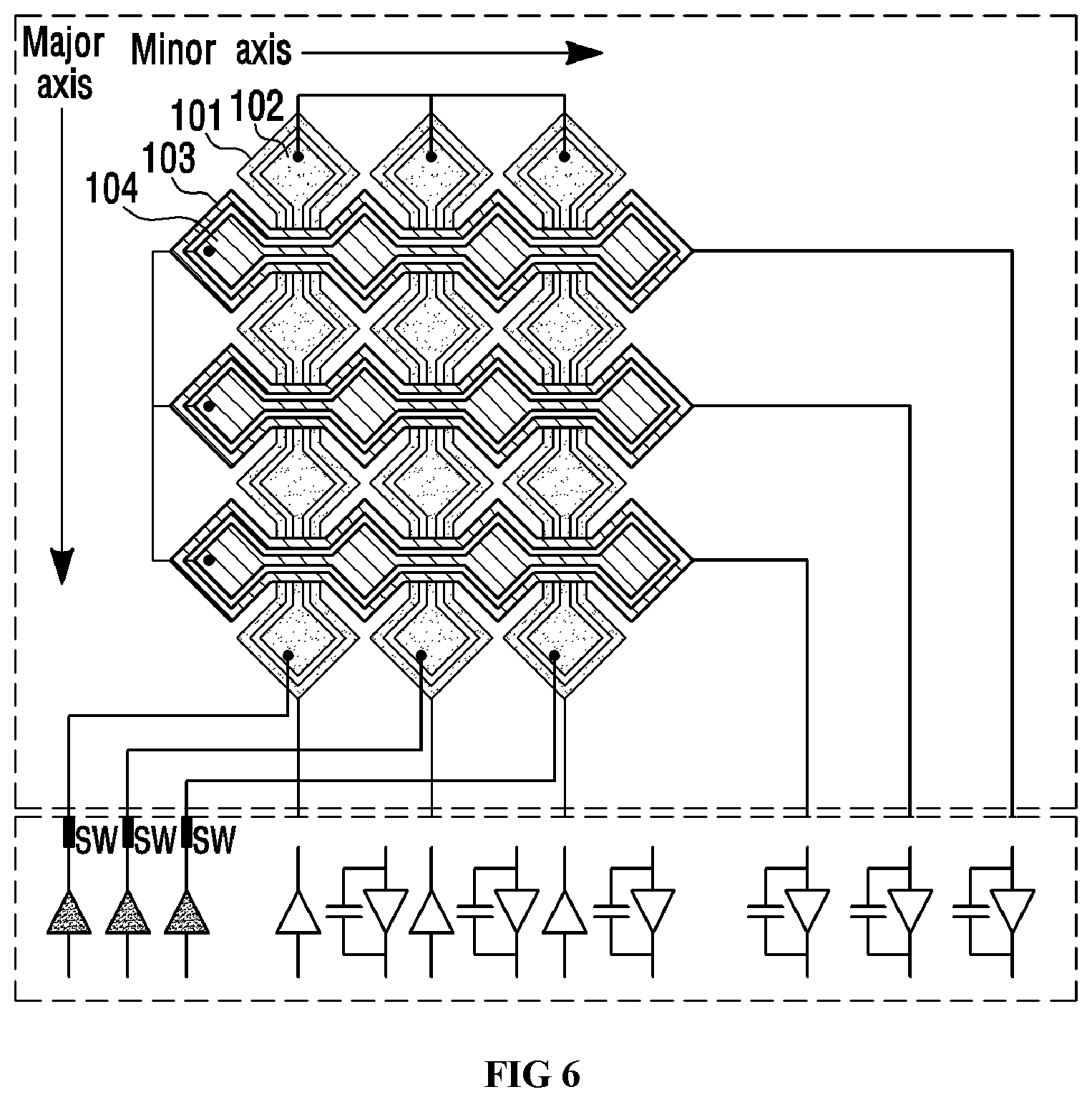 Patent US12105900 Figure 6 – Touch input device
