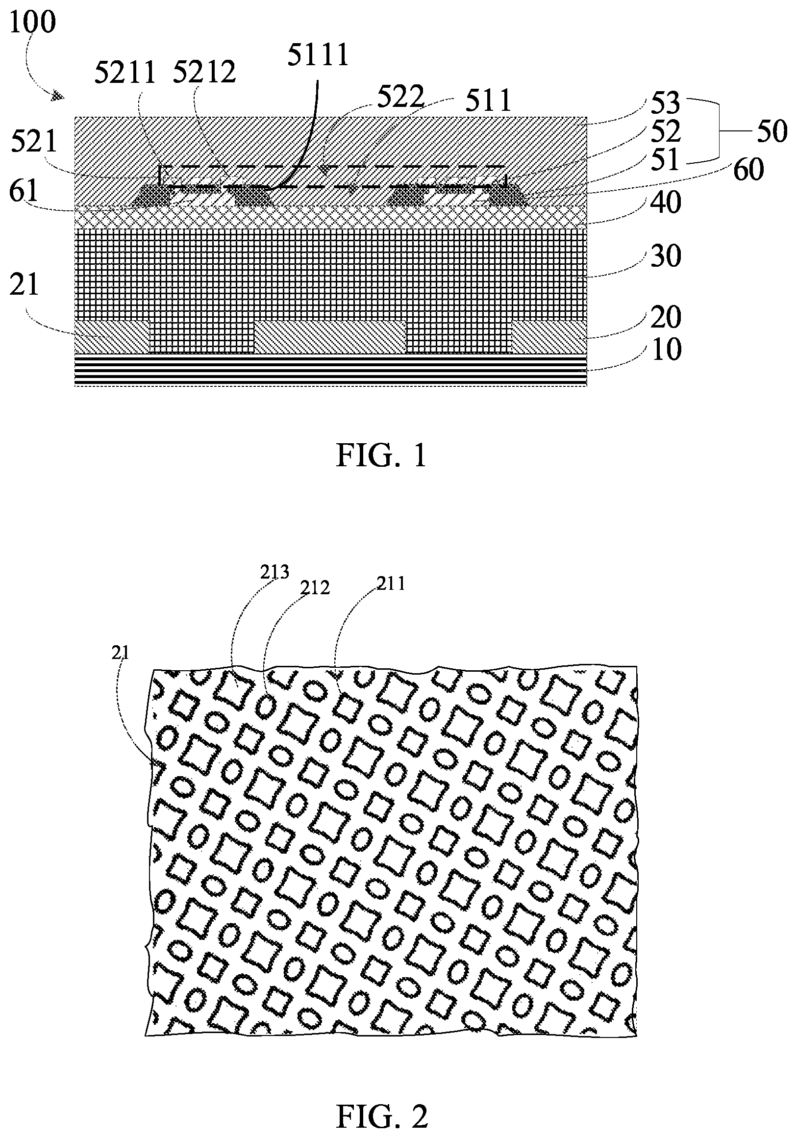 Patent US12105903 Figure 1 – Display panel and electronic device