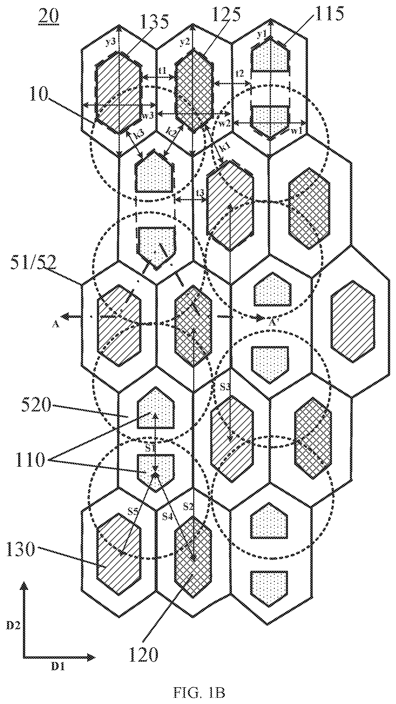 Patent US12105905 Figure 2 – Touch display panel and electronic device