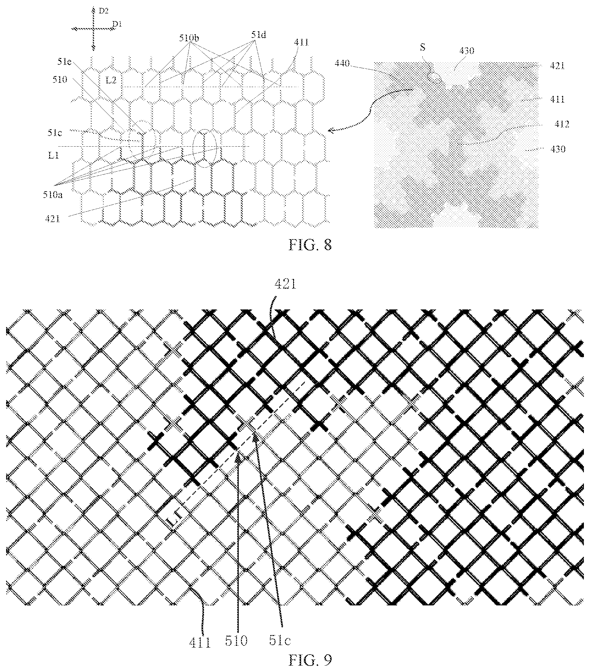 Patent US12105905 Figure 11 – Touch display panel and electronic device