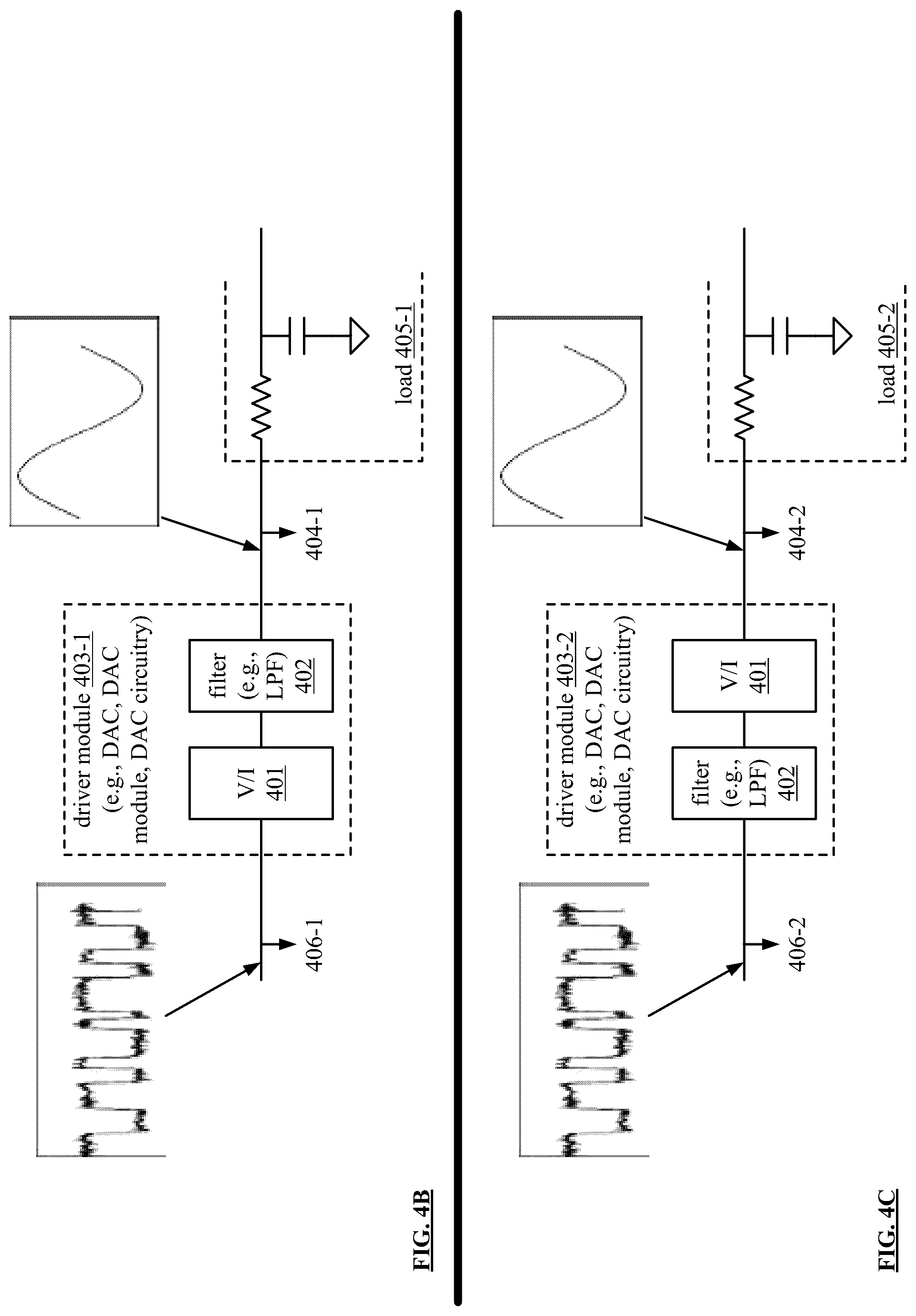 Patent US12105906 Figure 7 – Analog front end channel driver circuit