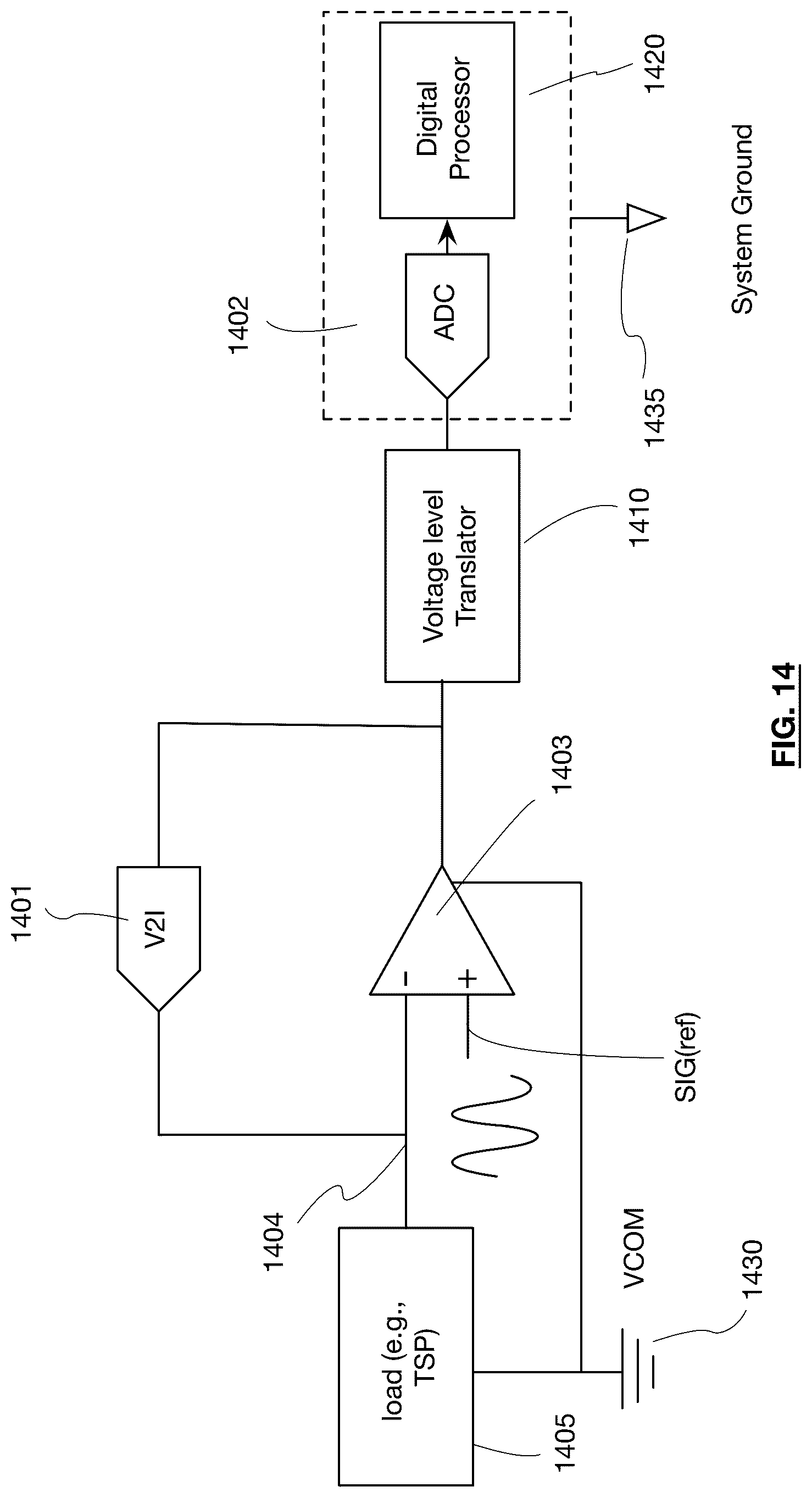 Patent US12105906 Figure 17 – Analog front end channel driver circuit