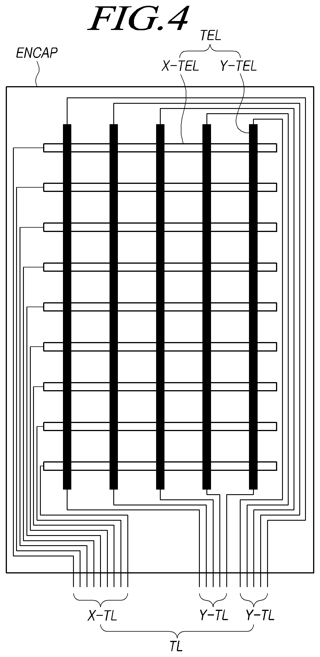 Patent US12105911 Figure 4 – Touch display device and touch driving method