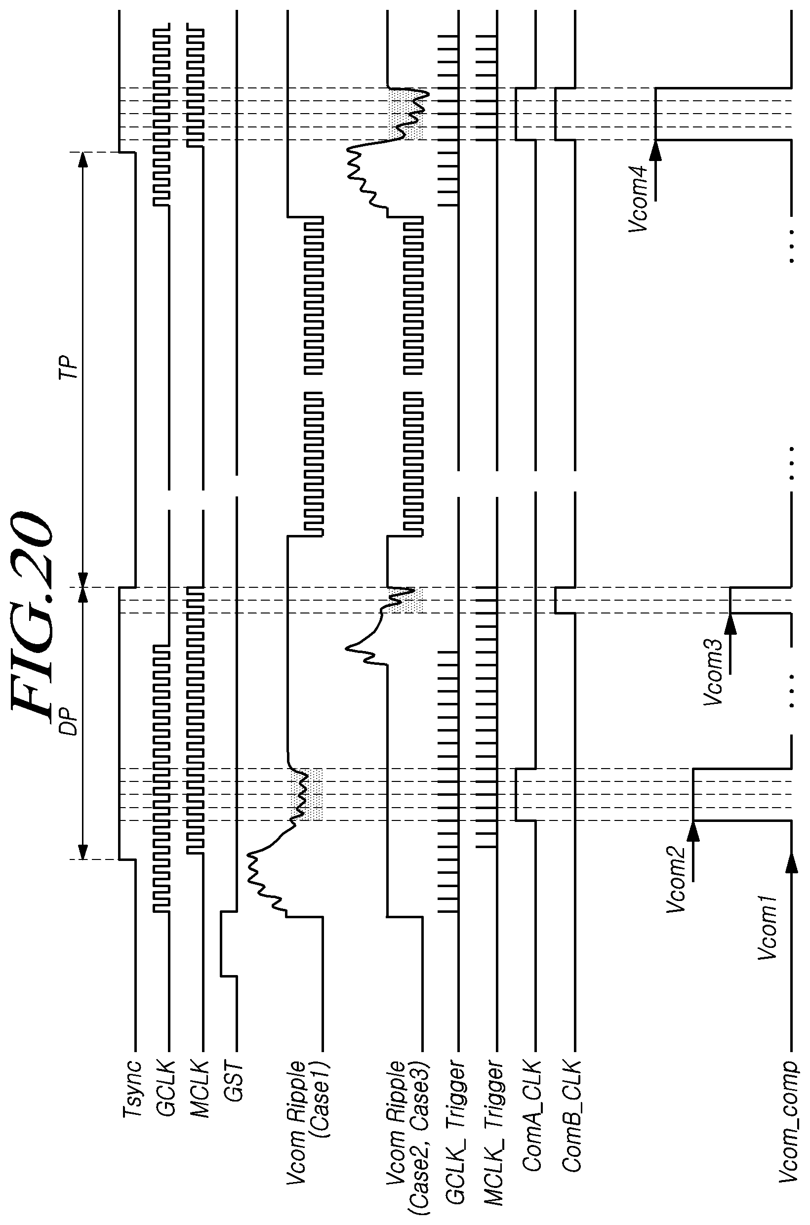 Patent US12105911 Figure 20 – Touch display device and touch driving method