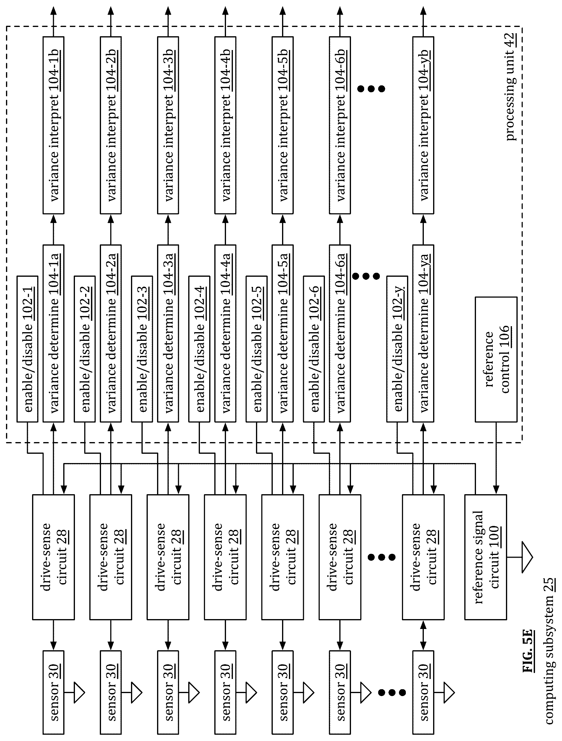 Patent US12105912 Figure 10 – Sensor monitoring system