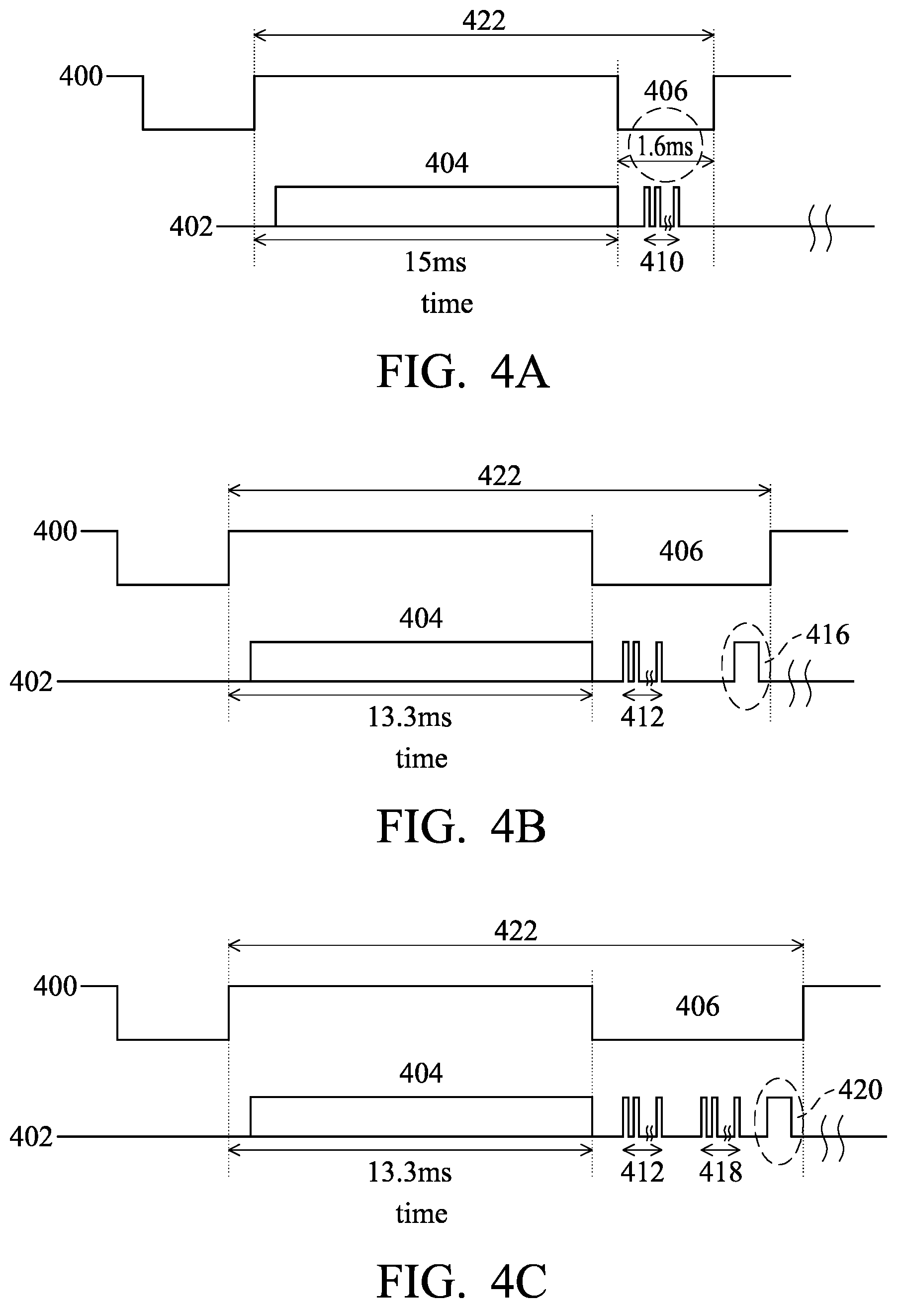 Patent US12105913 Figure 4 – Method for touch detection and electronic device