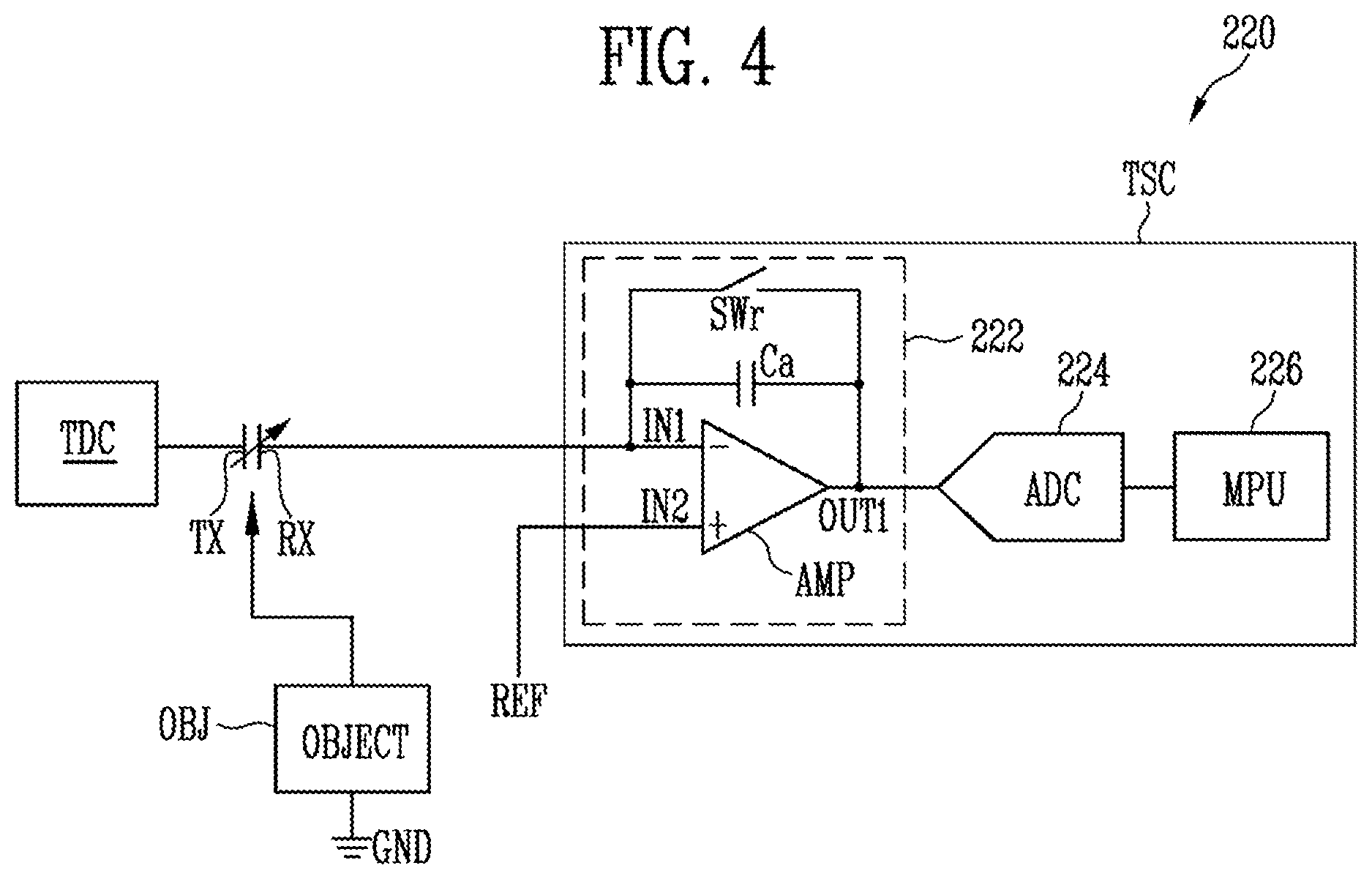 Patent US12105915 Figure 5 – Input sensing device and display device including the same