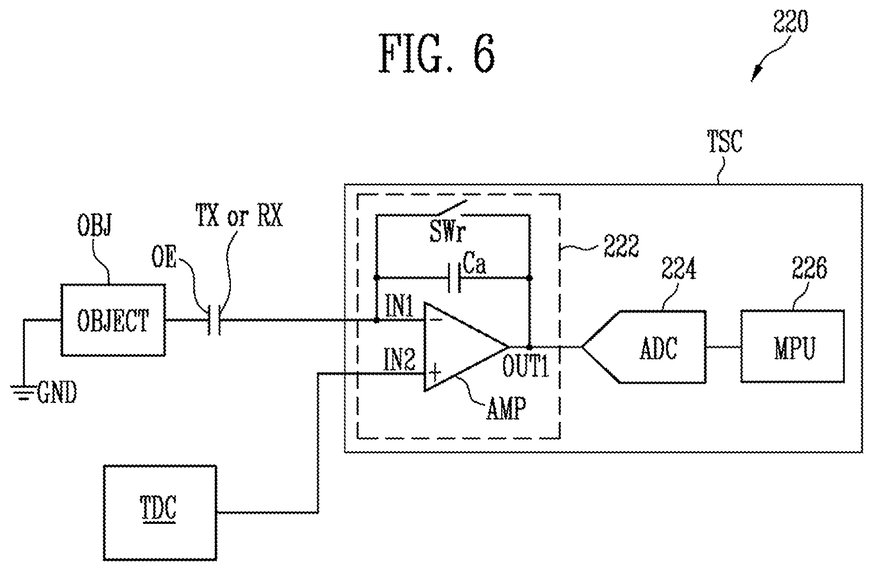 Patent US12105915 Figure 7 – Input sensing device and display device including the same